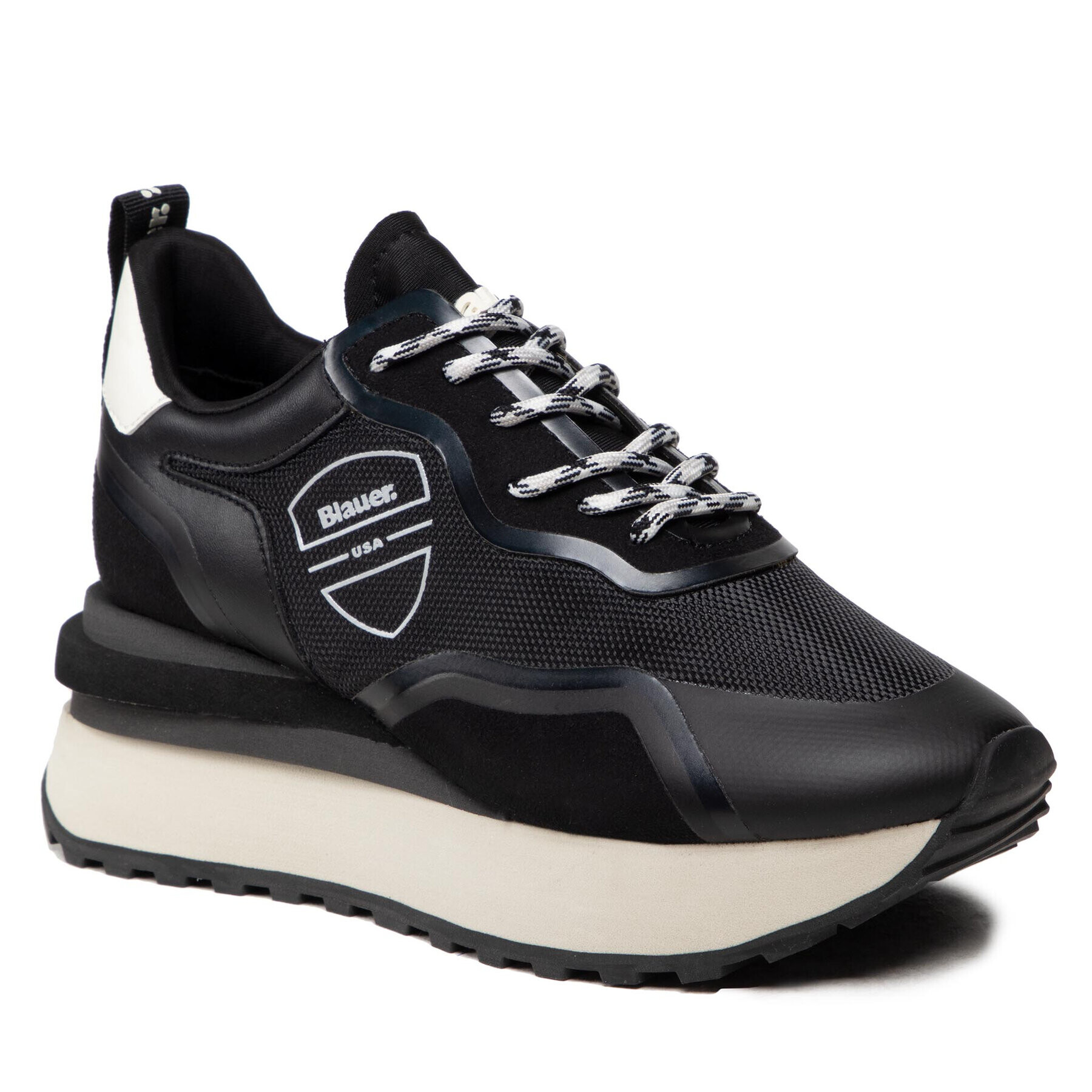 Blauer Sneakers F1MABEL02/COR Negru - Pled.ro