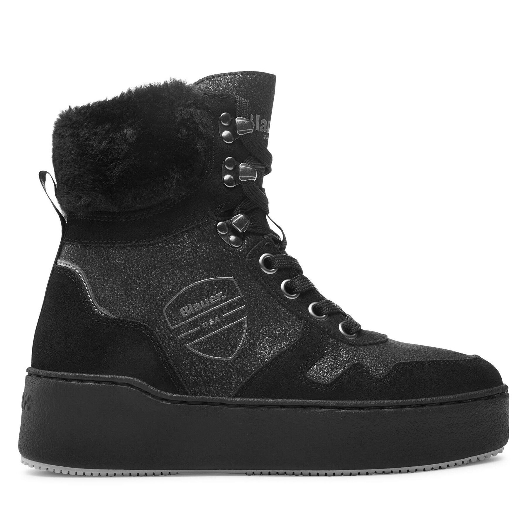 Blauer Sneakers F3MADELINE09/SHM Negru - Pled.ro