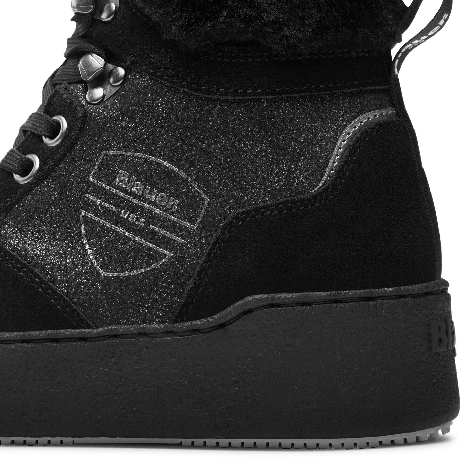 Blauer Sneakers F3MADELINE09/SHM Negru - Pled.ro