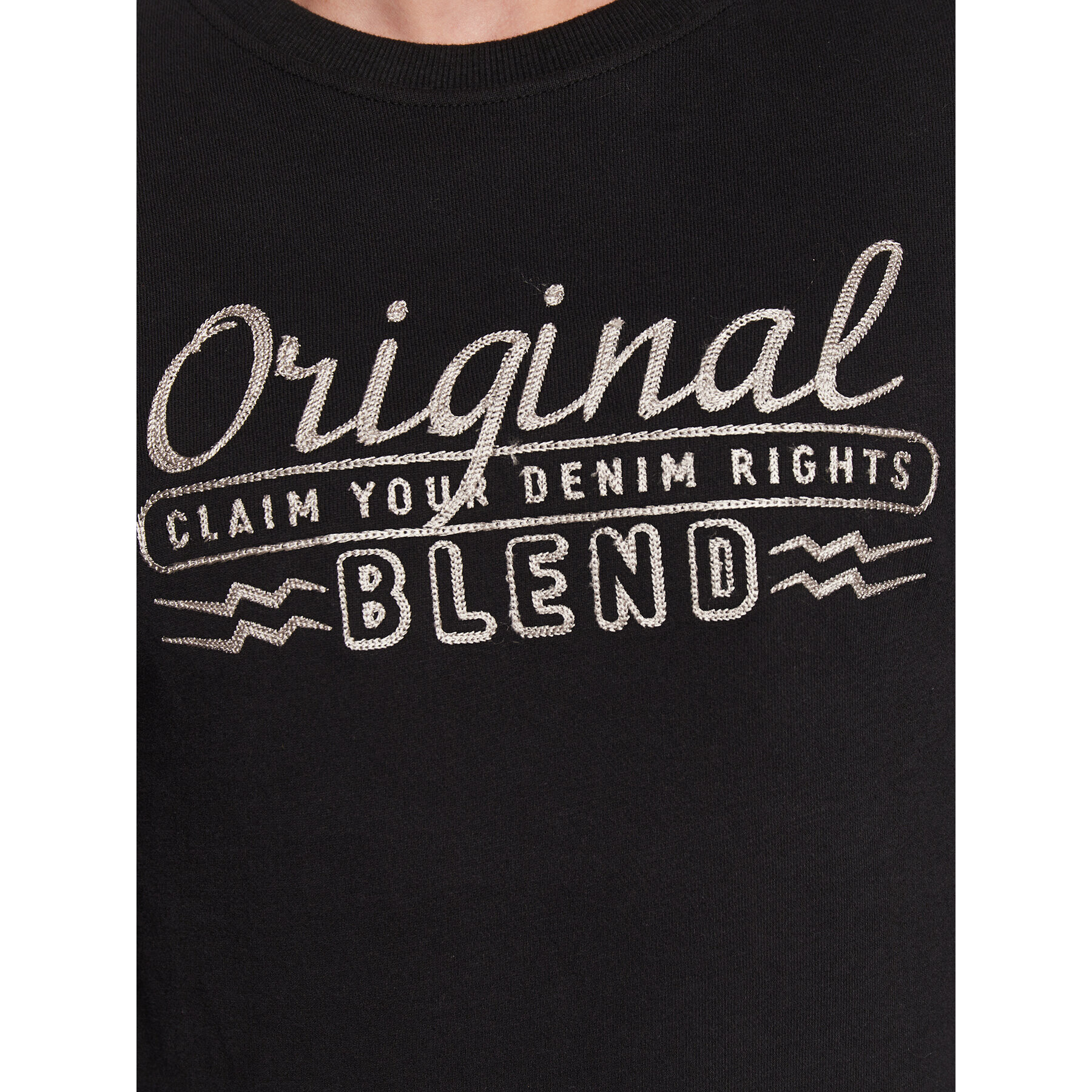 Blend Bluză 20714591 Negru Regular Fit - Pled.ro