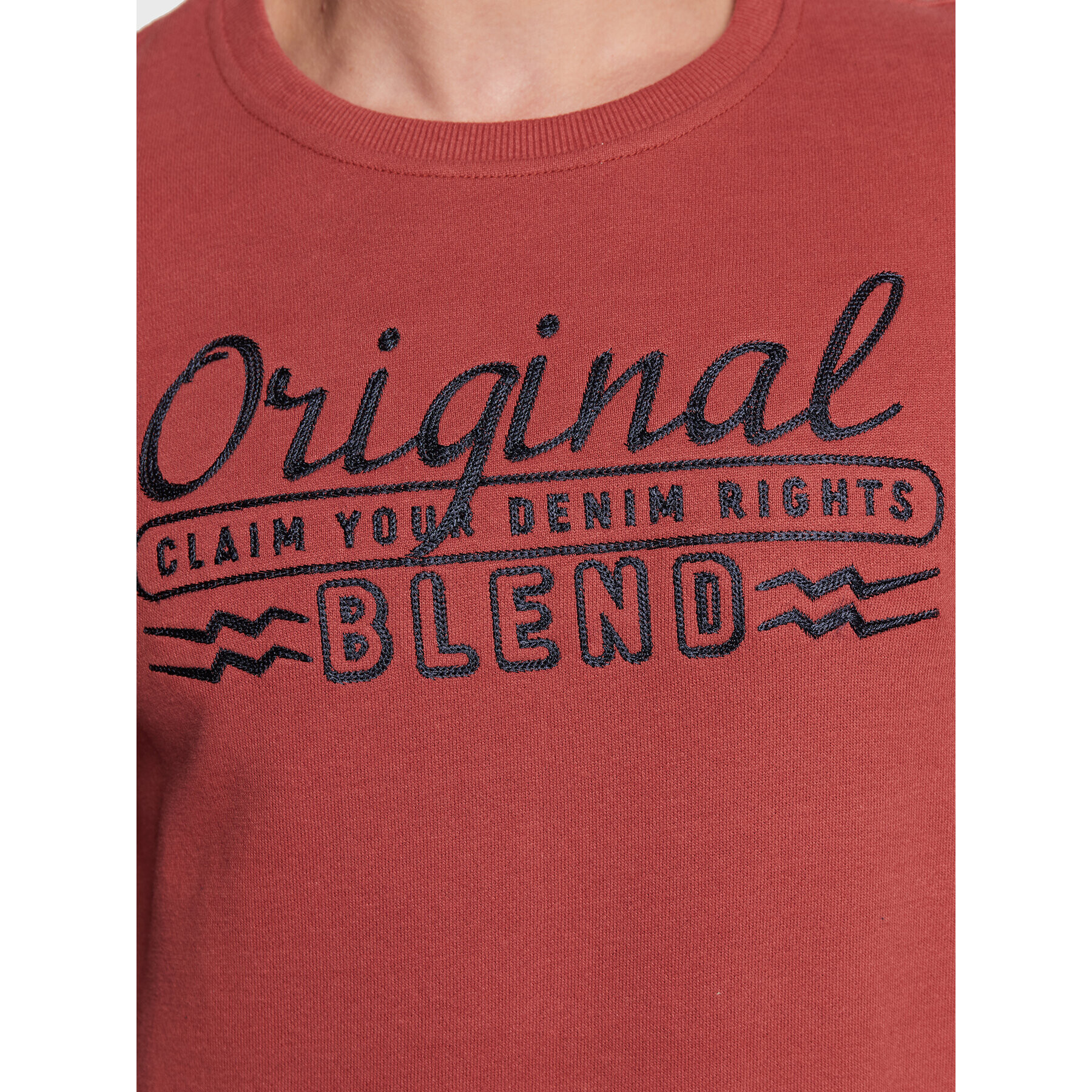 Blend Bluză 20714591 Roșu Regular Fit - Pled.ro