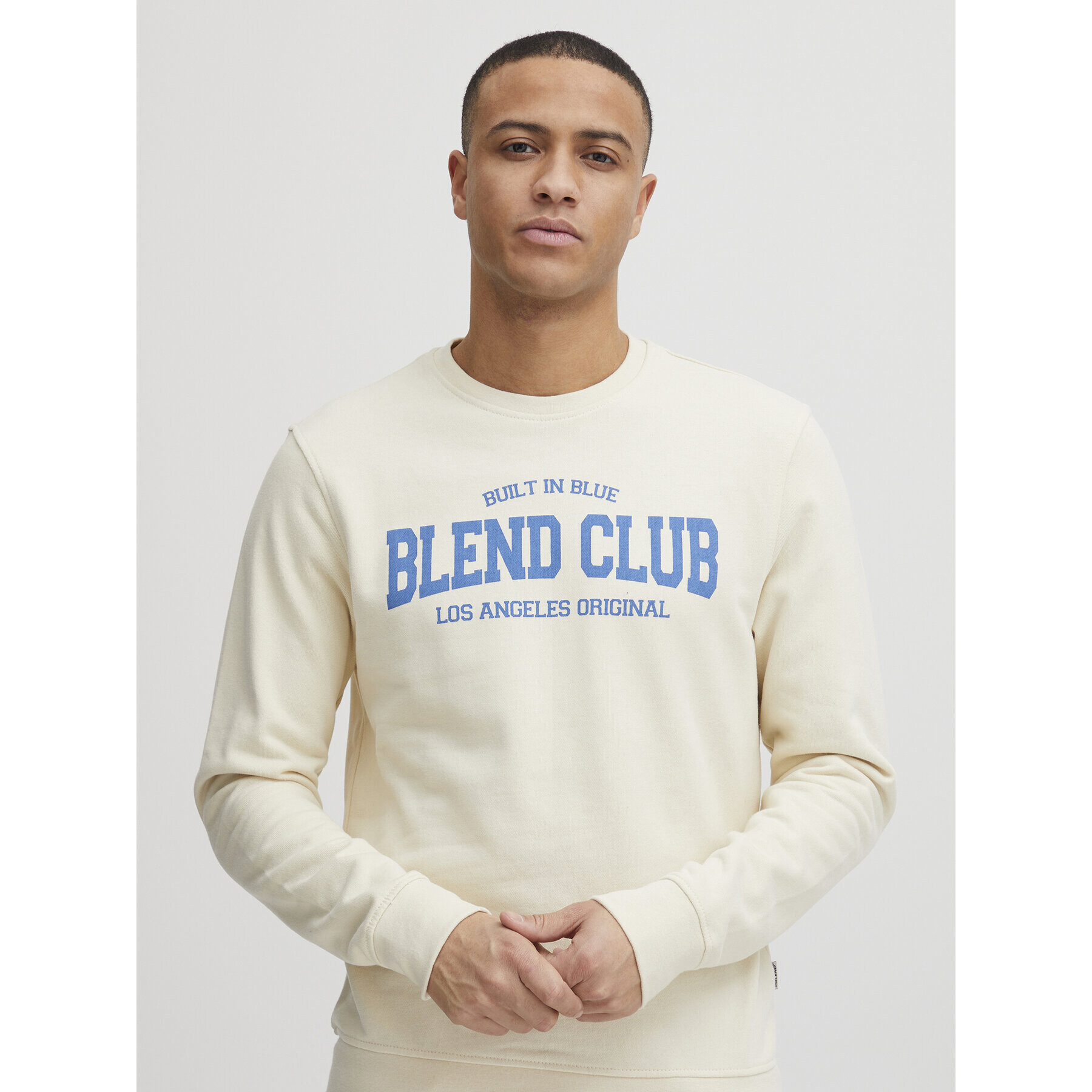 Blend Bluză 20715366 Écru Regular Fit - Pled.ro