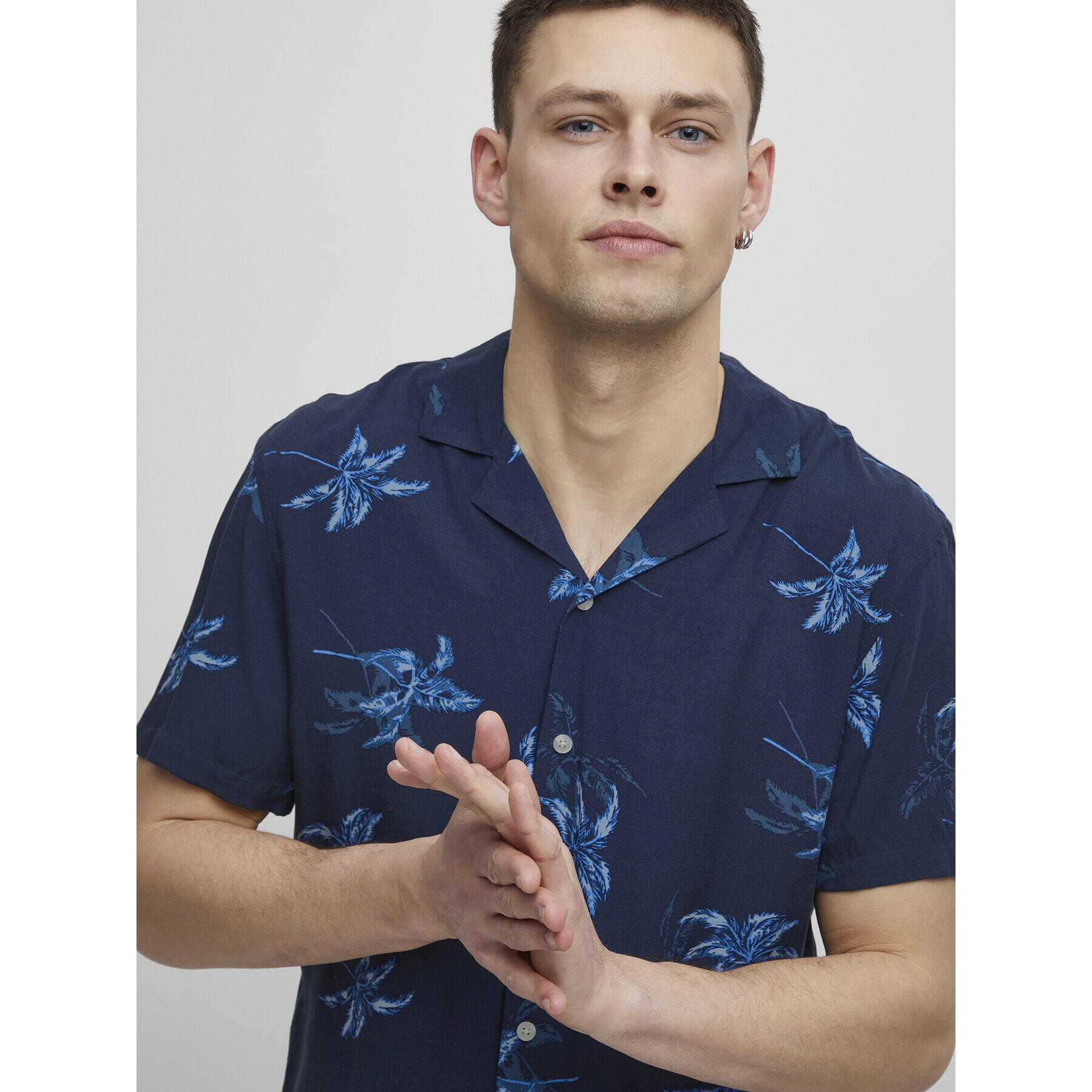 Blend Cămașă 20715452 Bleumarin Regular Fit - Pled.ro