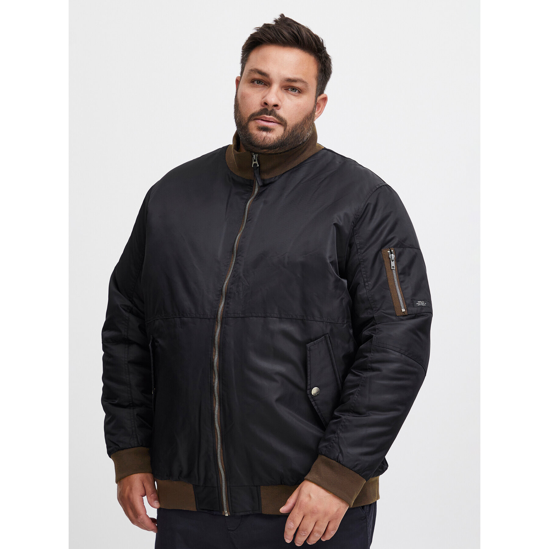 Blend Geacă bomber 20715952 Negru Regular Fit - Pled.ro