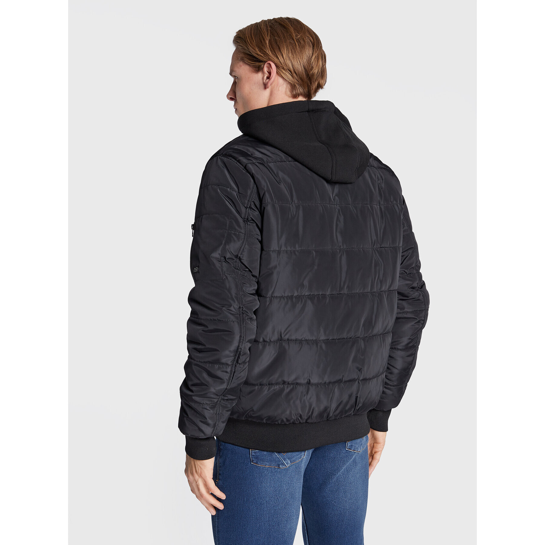 Blend Geacă bomber Outerwear 20714378 Negru Regular Fit - Pled.ro