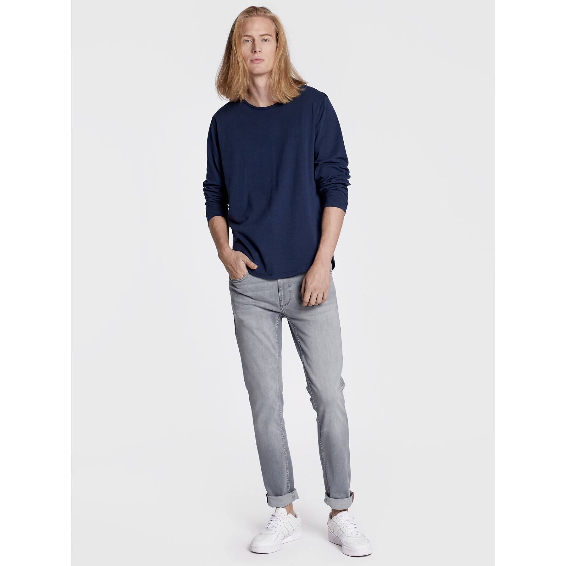 Blend Longsleeve 20714265 Bleumarin Regular Fit - Pled.ro