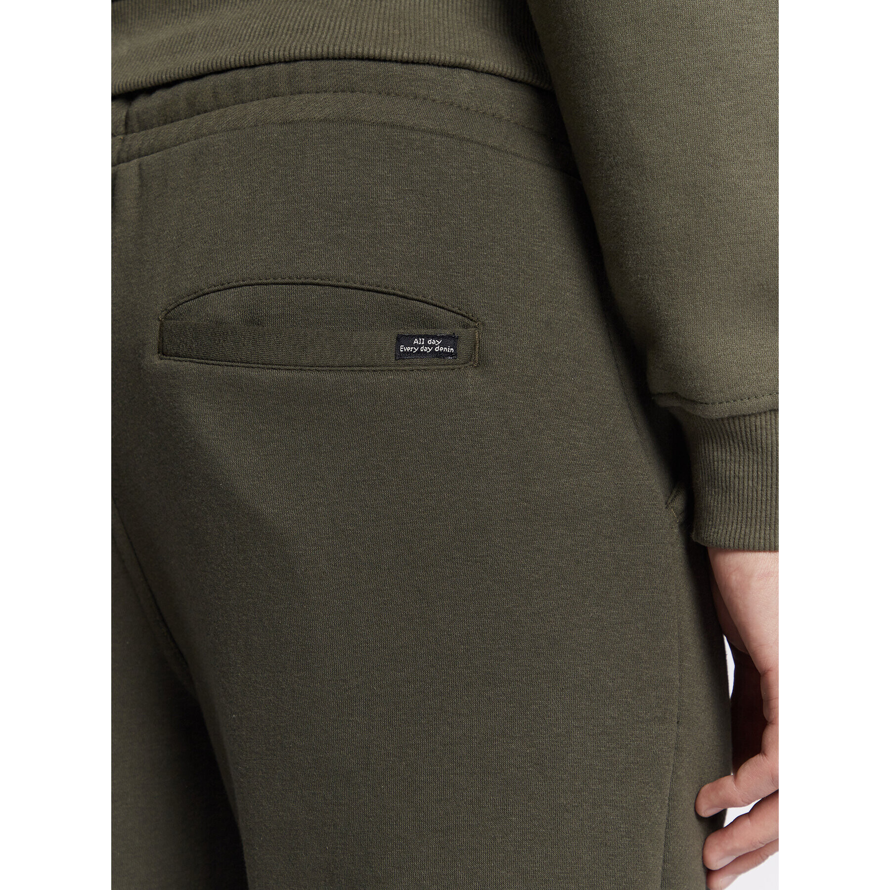 Blend Pantaloni trening Downton 20714201 Verde Regular Fit - Pled.ro