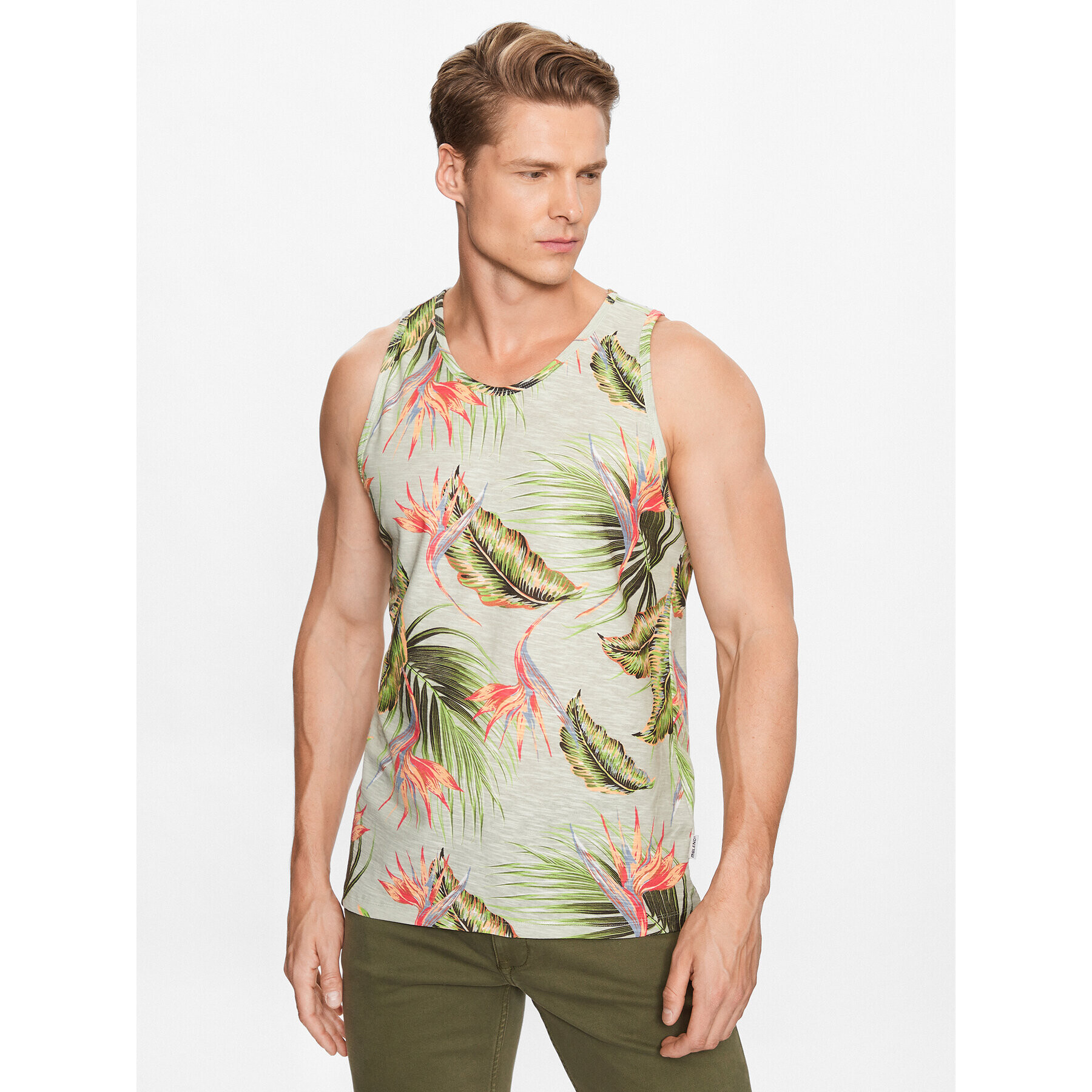 Blend Tank top 20715322 Verde Regular Fit - Pled.ro