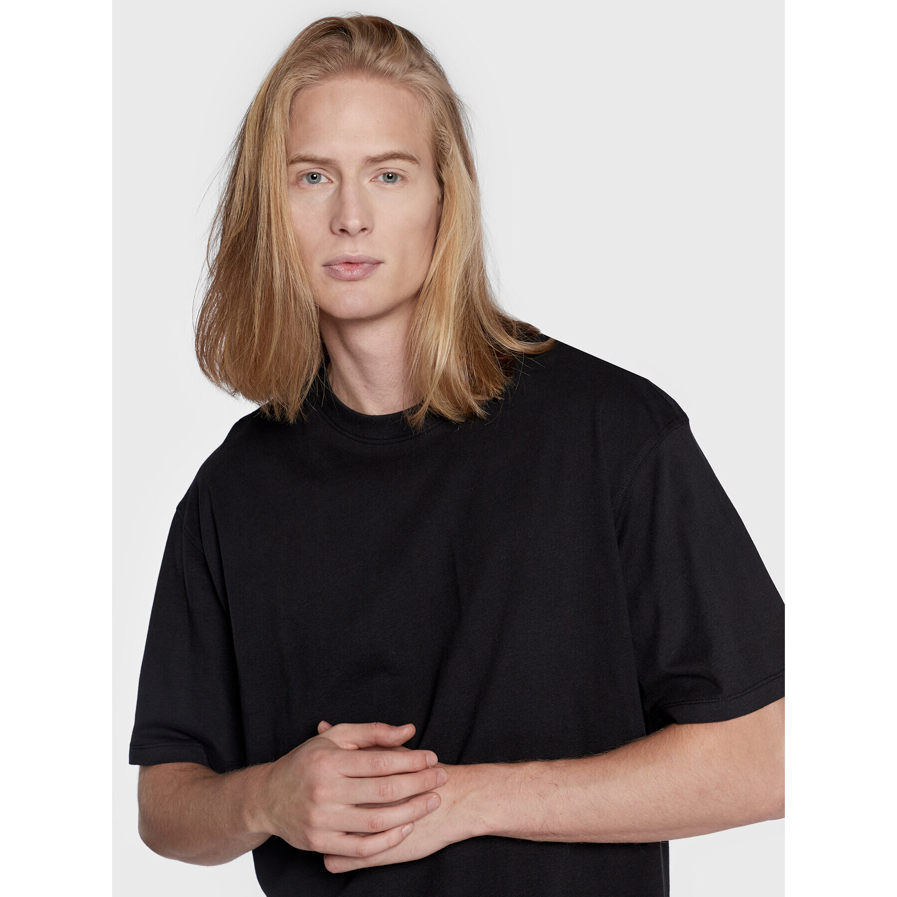 Blend Tricou 20714251 Negru Oversize - Pled.ro