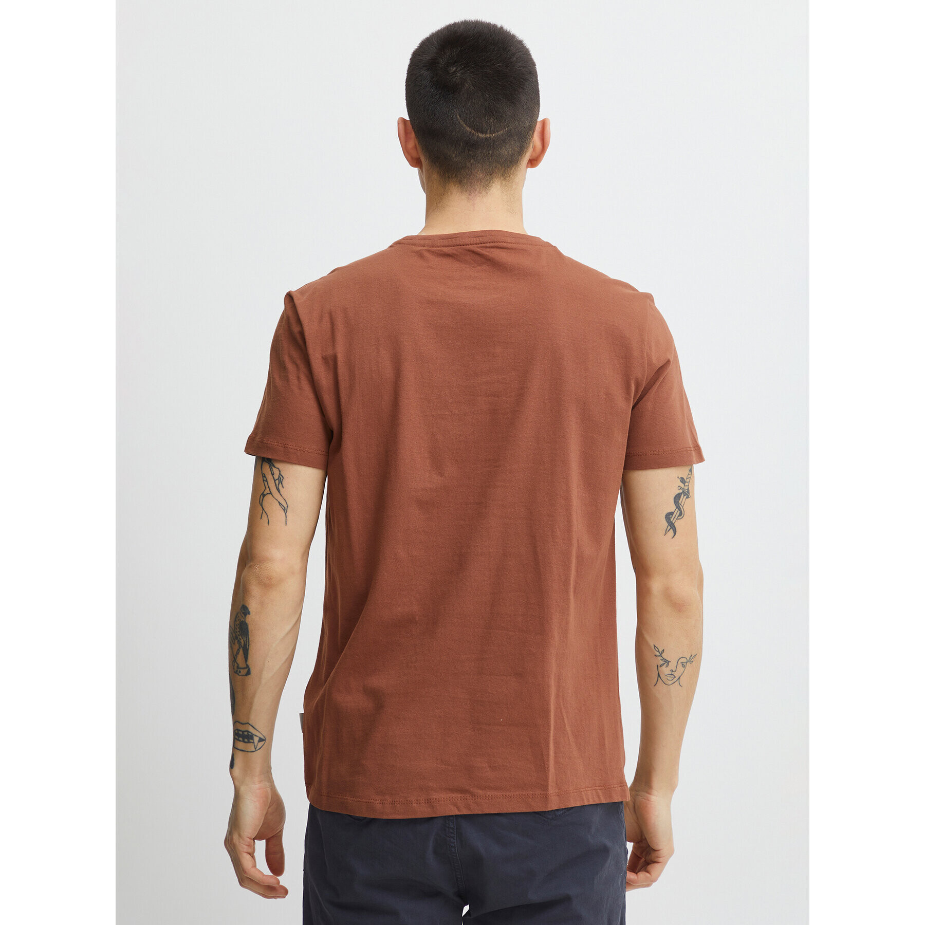 Blend Tricou 20715022 Maro Regular Fit - Pled.ro