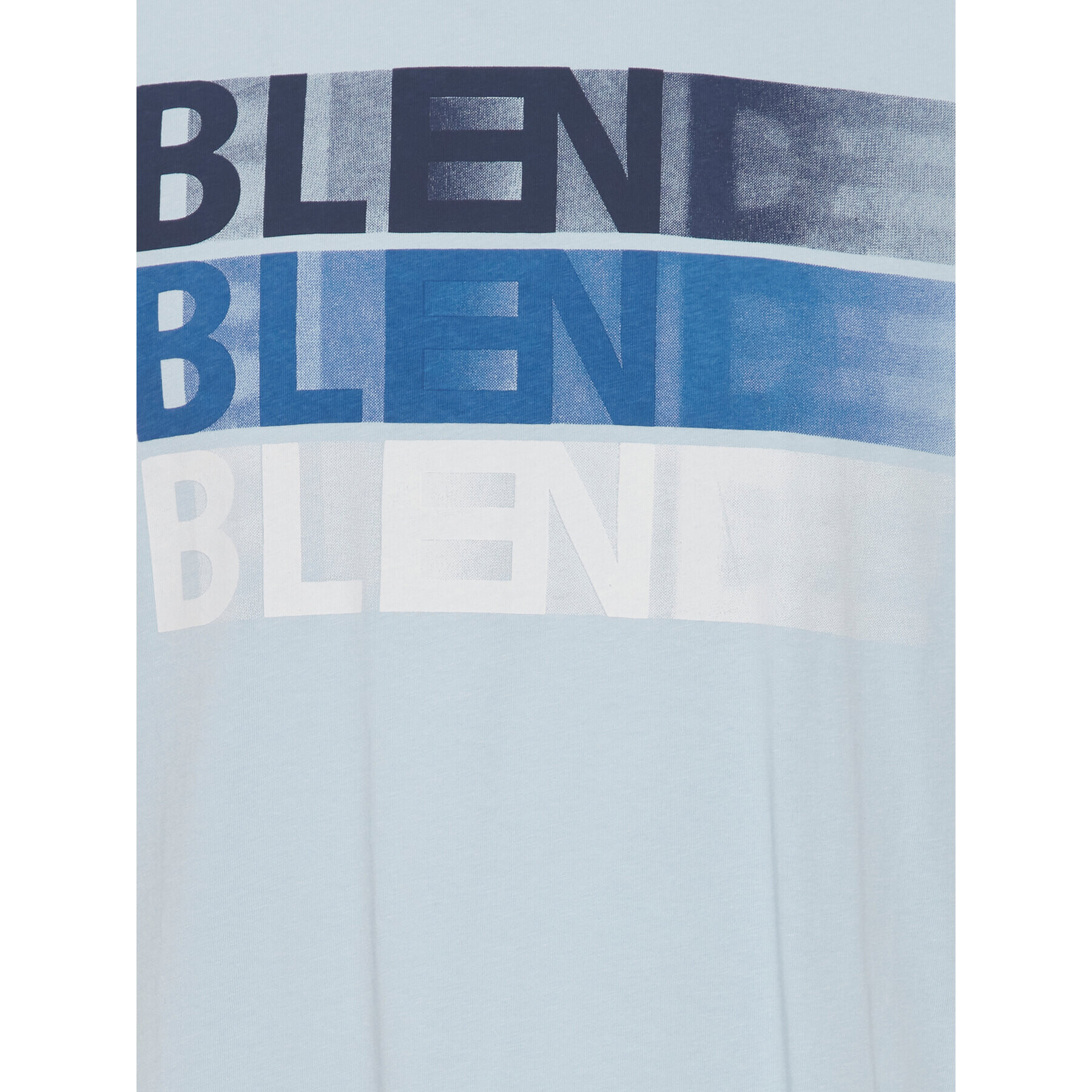 Blend Tricou 20715045 Albastru Regular Fit - Pled.ro