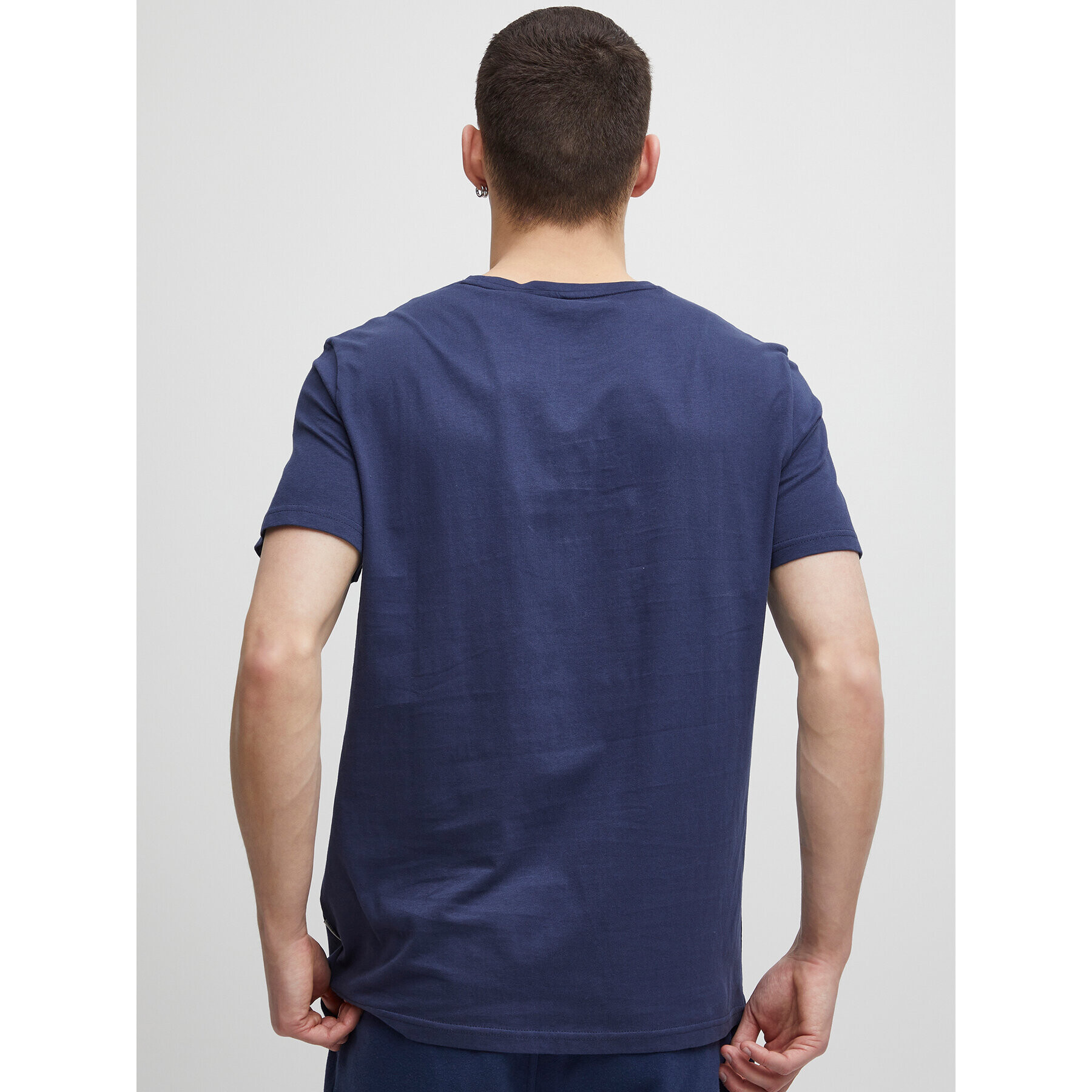 Blend Tricou 20715305 Bleumarin Regular Fit - Pled.ro