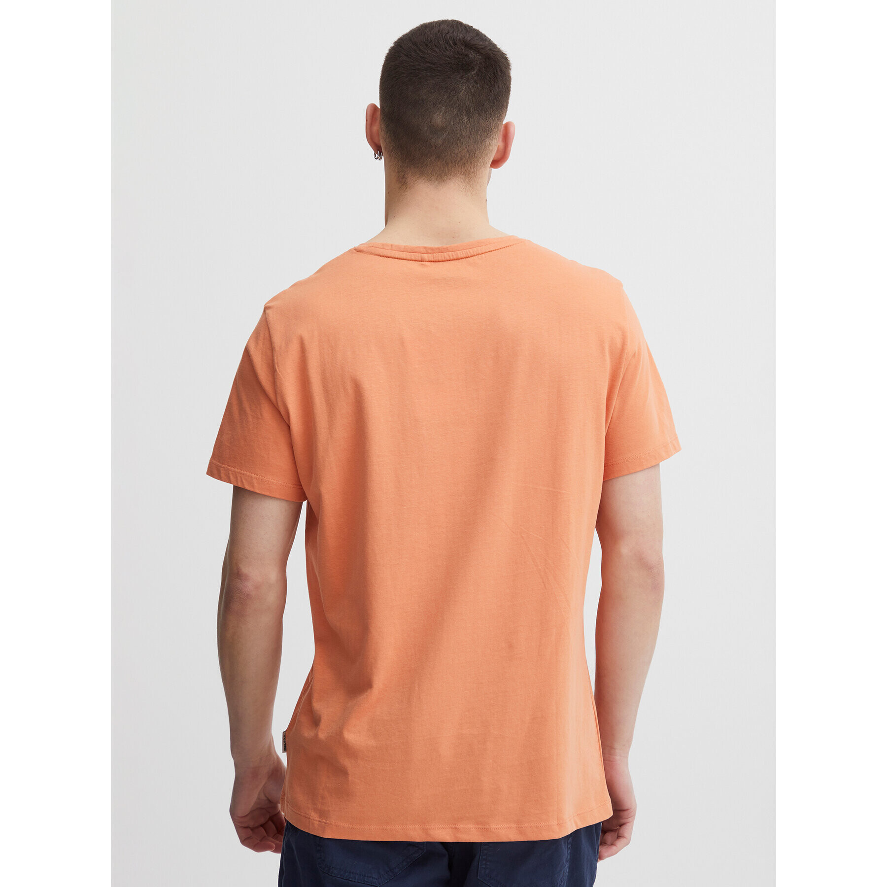 Blend Tricou 20715308 Portocaliu Regular Fit - Pled.ro