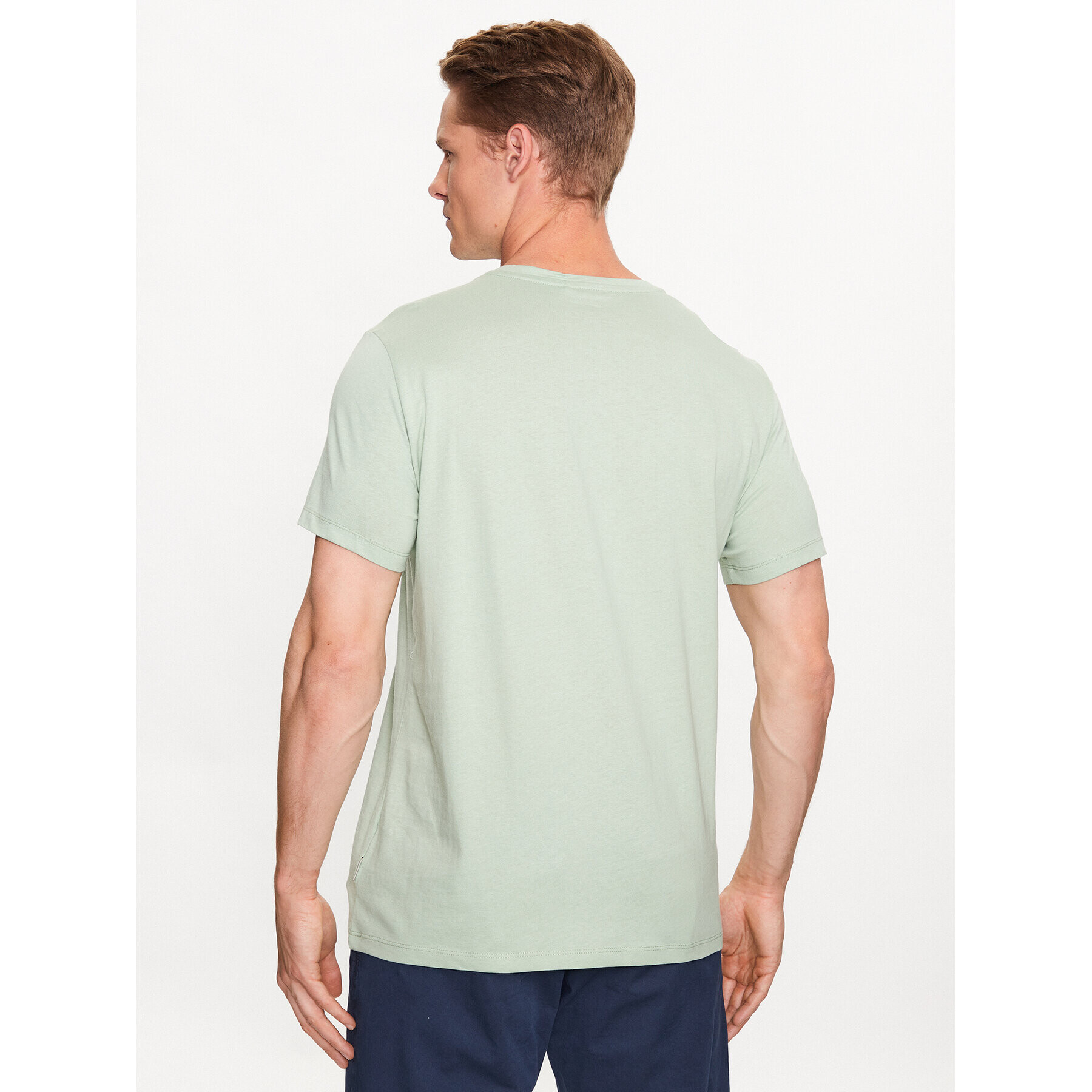 Blend Tricou 20715308 Verde Regular Fit - Pled.ro