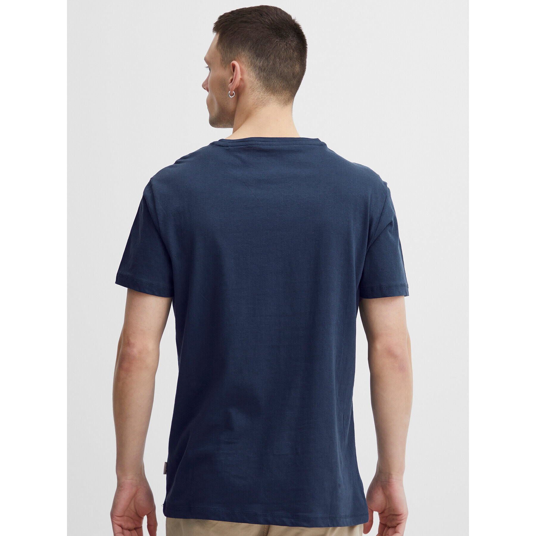 Blend Tricou 20715320 Bleumarin Regular Fit - Pled.ro