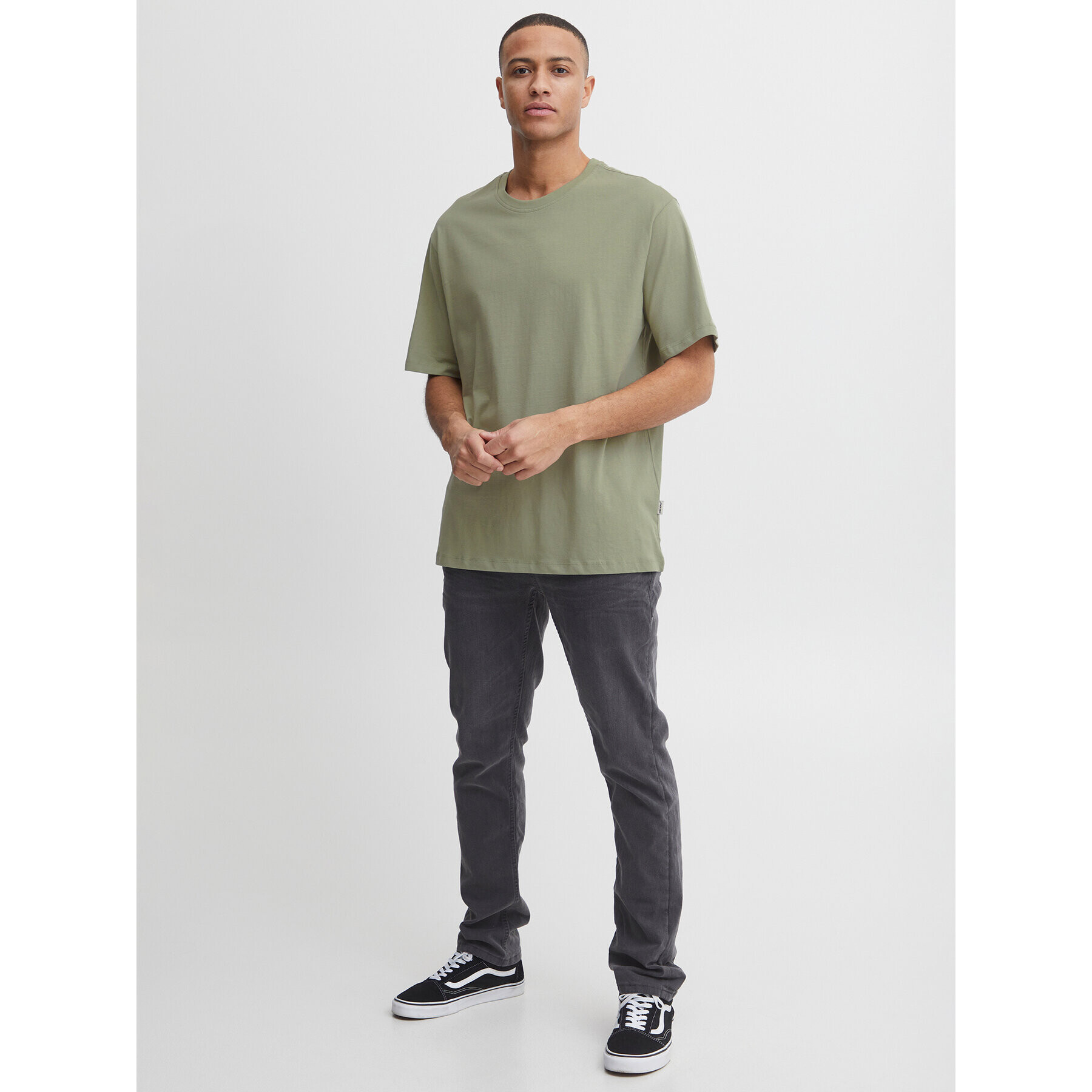 Blend Tricou 20715614 Verde Relaxed Fit - Pled.ro