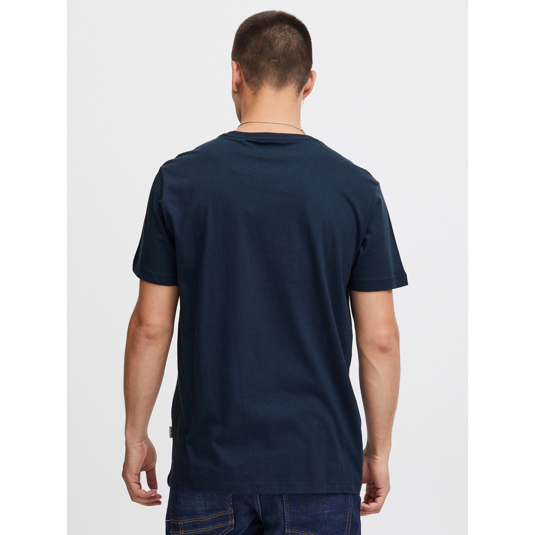 Blend Tricou 20715769 Bleumarin Regular Fit - Pled.ro