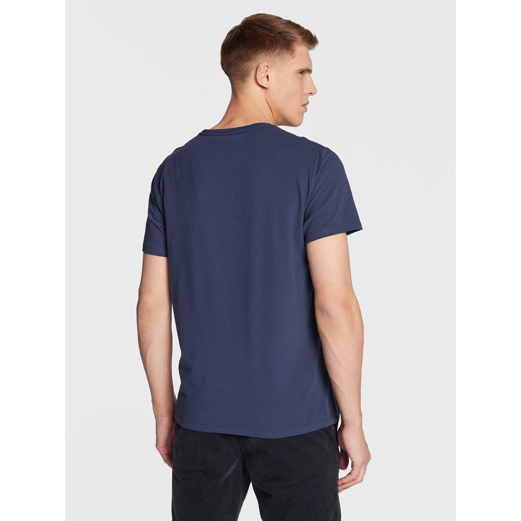 Blend Tricou Dinton 20714824 Bleumarin Regular Fit - Pled.ro