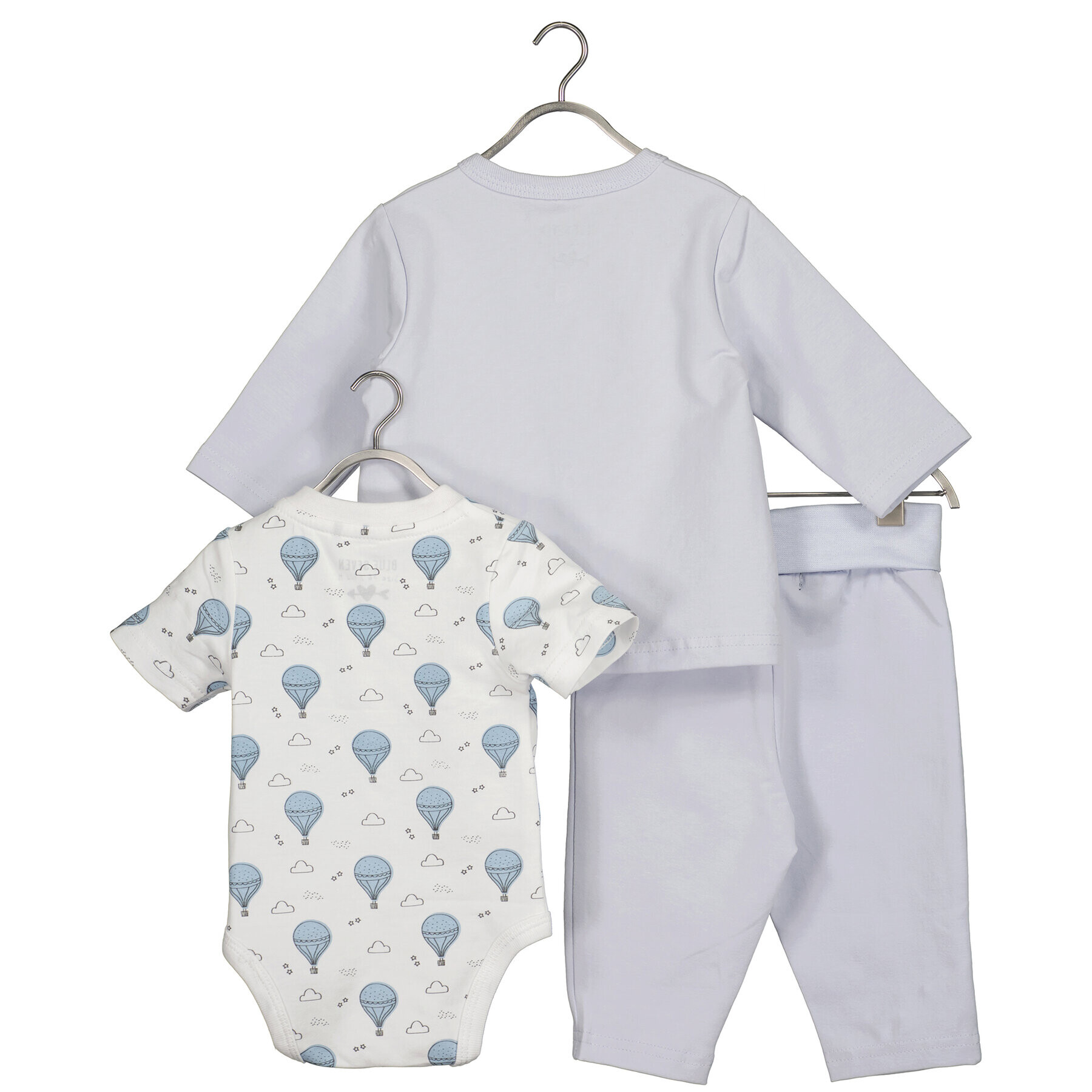 Blue Seven Set body pantaloni și vestă 422169 X Albastru - Pled.ro