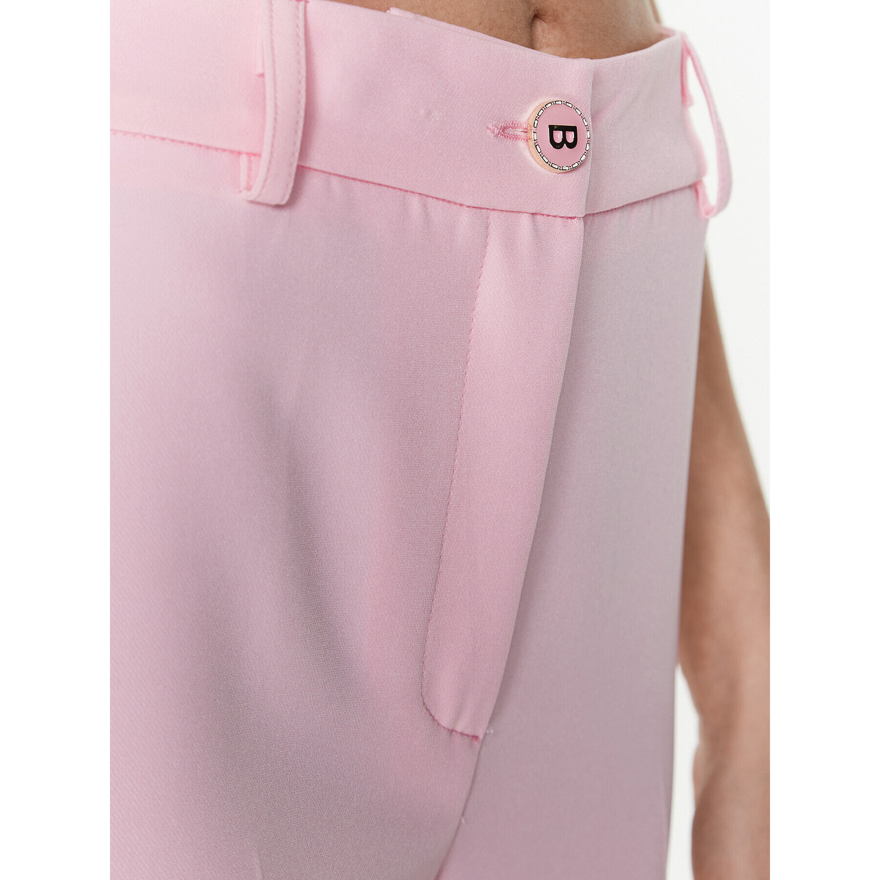 Blugirl Blumarine Pantaloni din material RA3032-T3359 Roz Regular Fit - Pled.ro