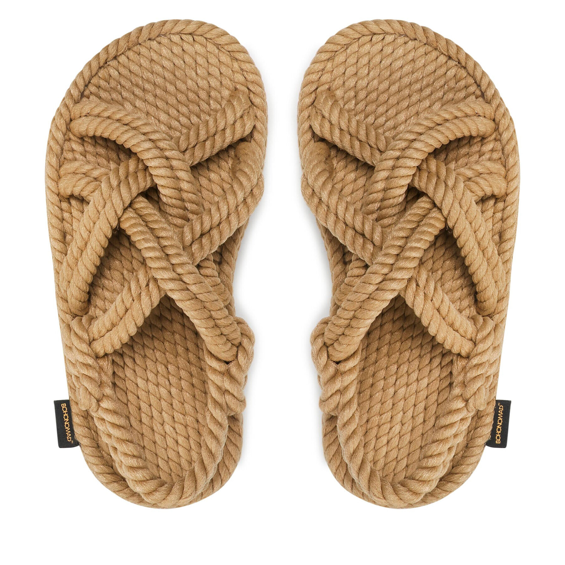 Bohonomad Sandale Bodrum Platform Sandal BOD.0012.PRS Bej - Pled.ro