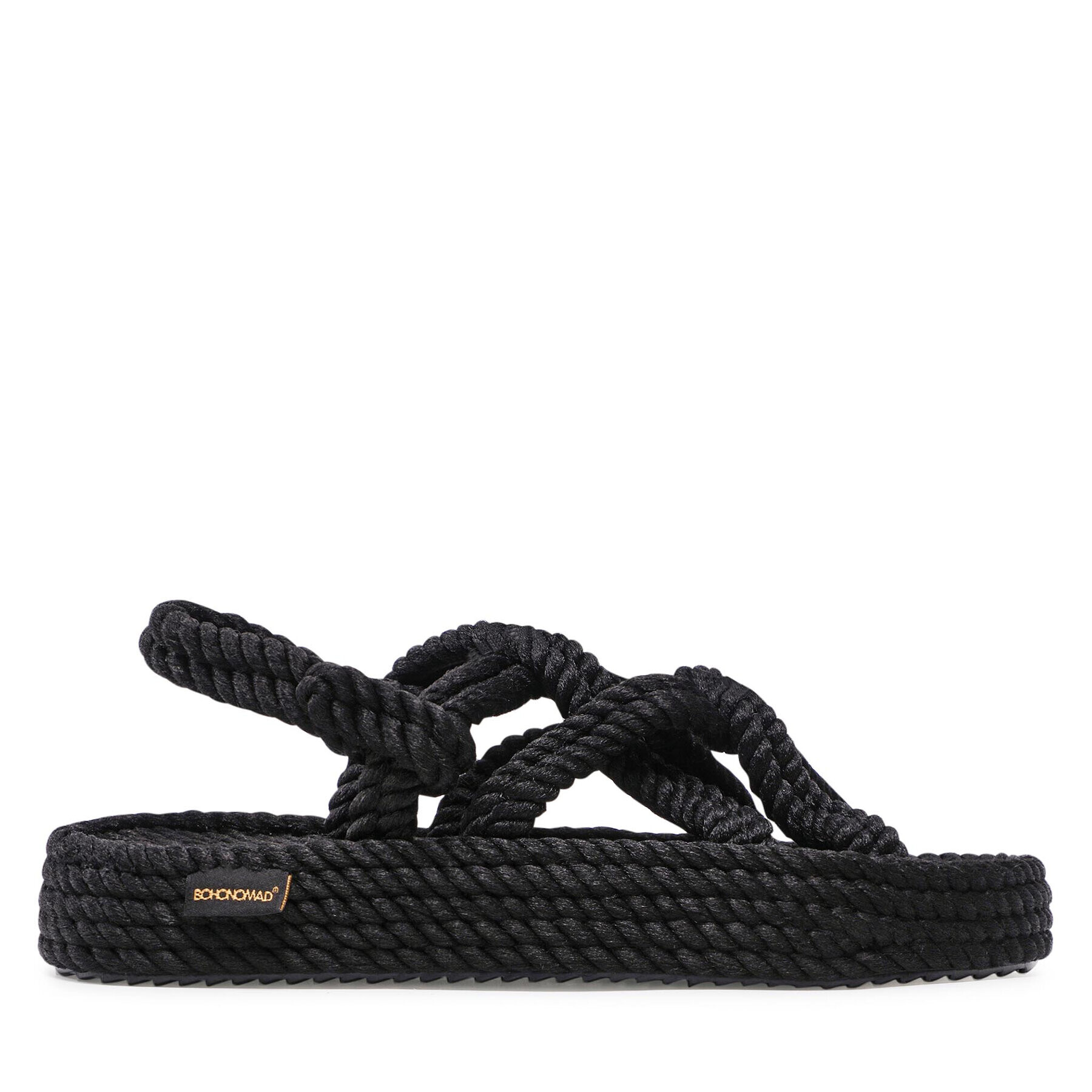 Bohonomad Sandale Bodrum Platform Sandal BOD.0020.PRS Negru - Pled.ro