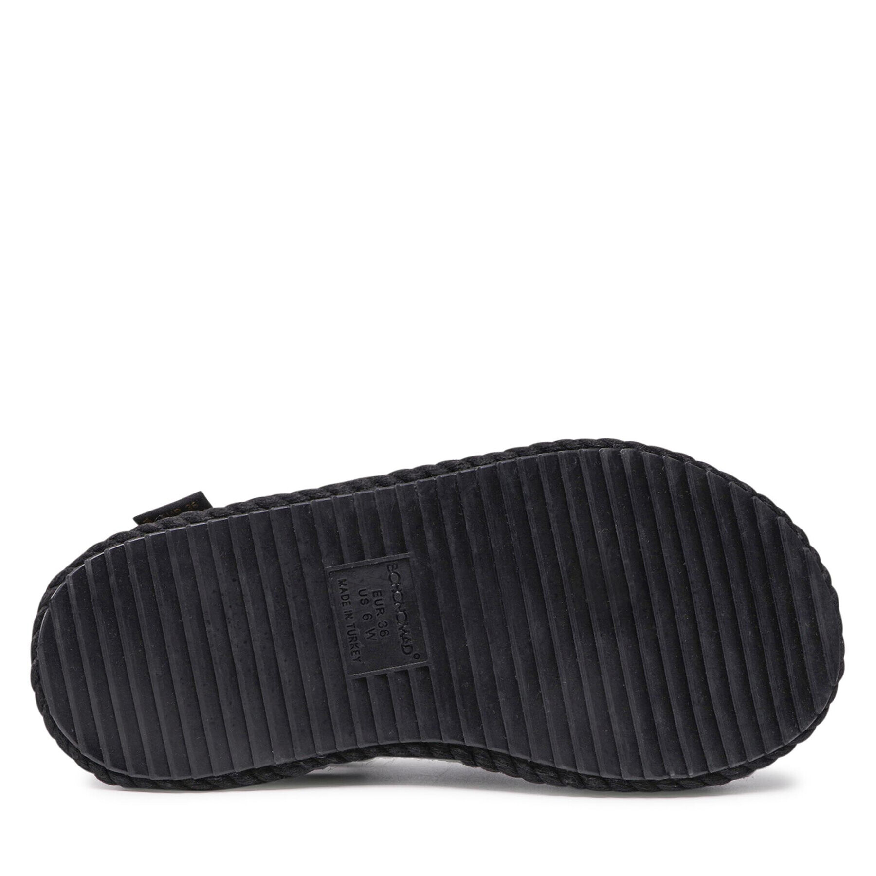 Bohonomad Sandale Bodrum Platform Sandal BOD.0020.PRS Negru - Pled.ro