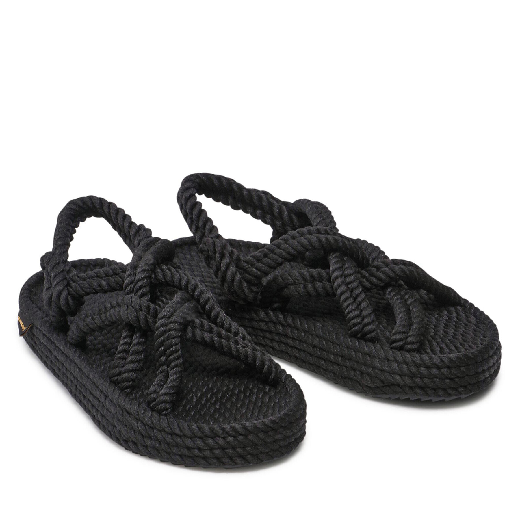 Bohonomad Sandale Bodrum Platform Sandal BOD.0020.PRS Negru - Pled.ro