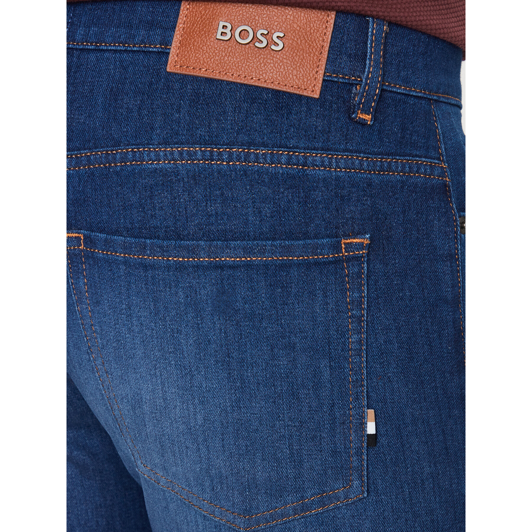 Boss Blugi Delaware3-1 50488478 Bleumarin Slim Fit - Pled.ro