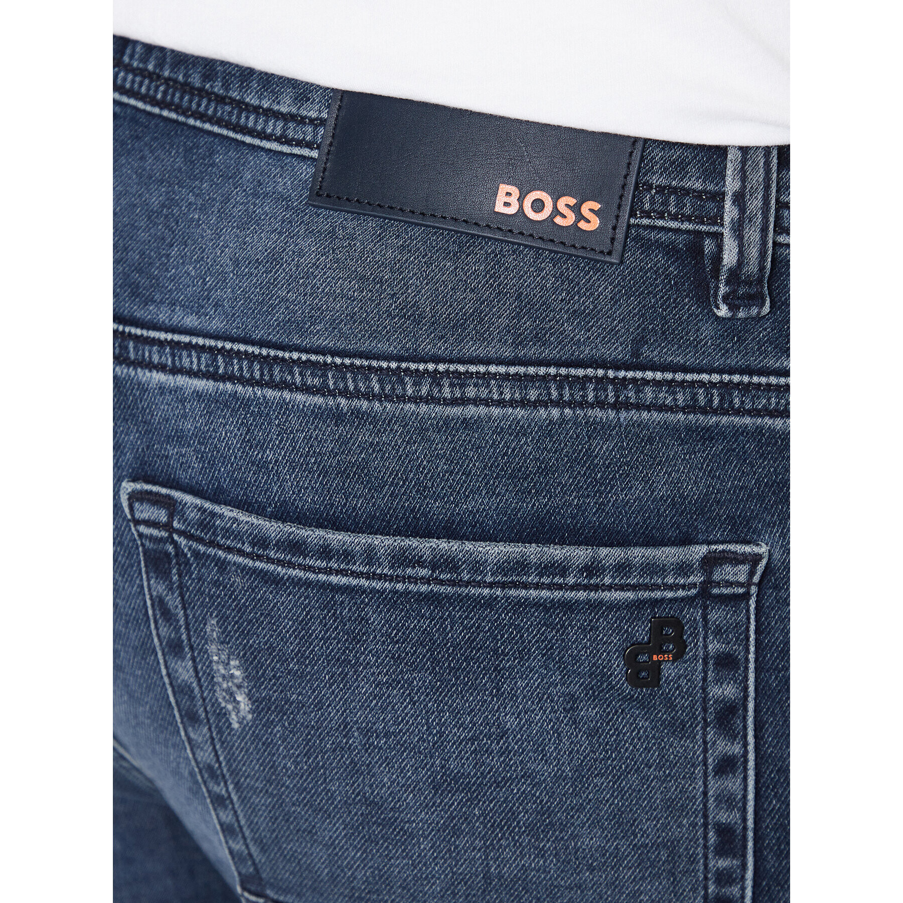 Boss Blugi 50495962 Albastru Tapered Fit - Pled.ro