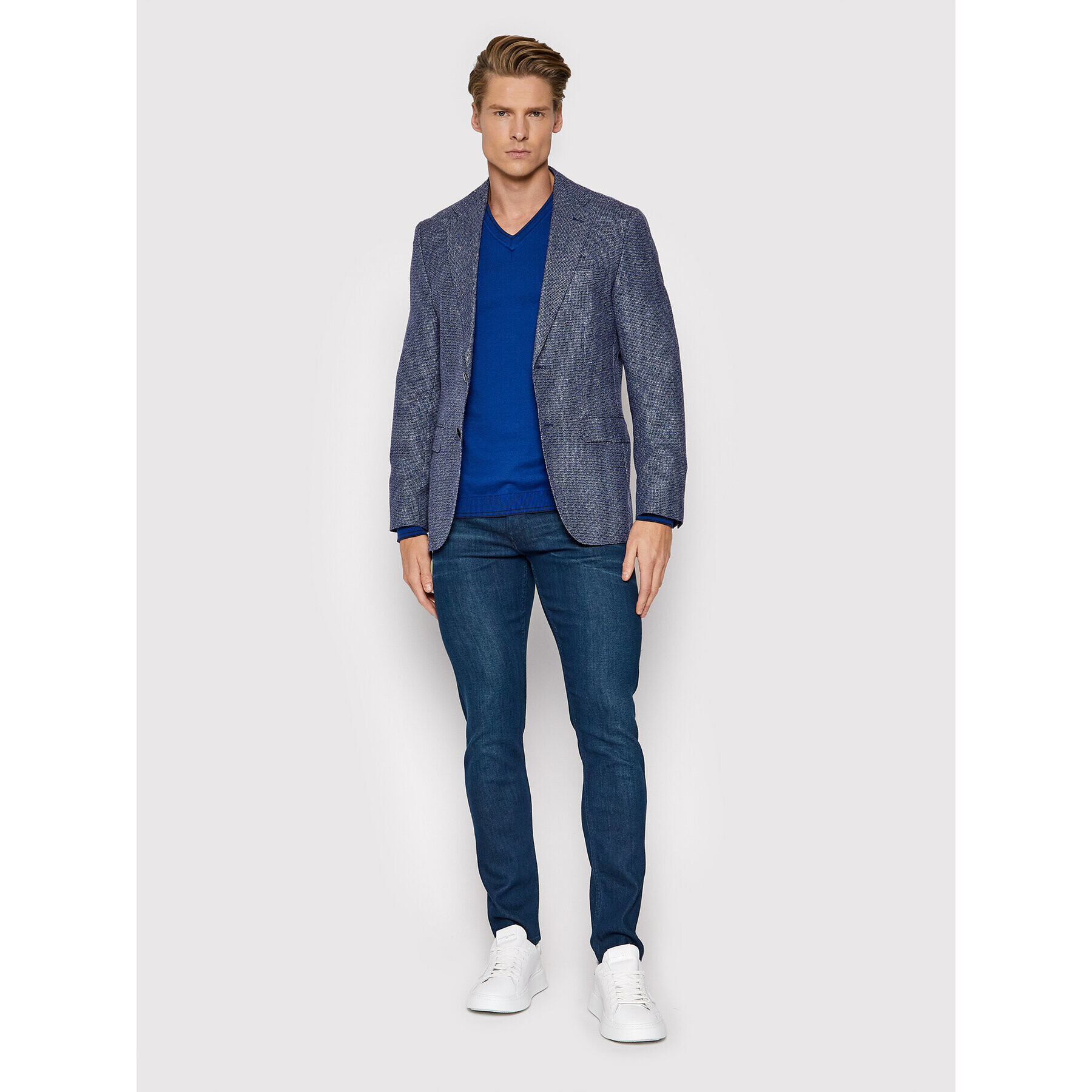 Boss Blugi Charleston4 50458168 Bleumarin Extra Slim Fit - Pled.ro