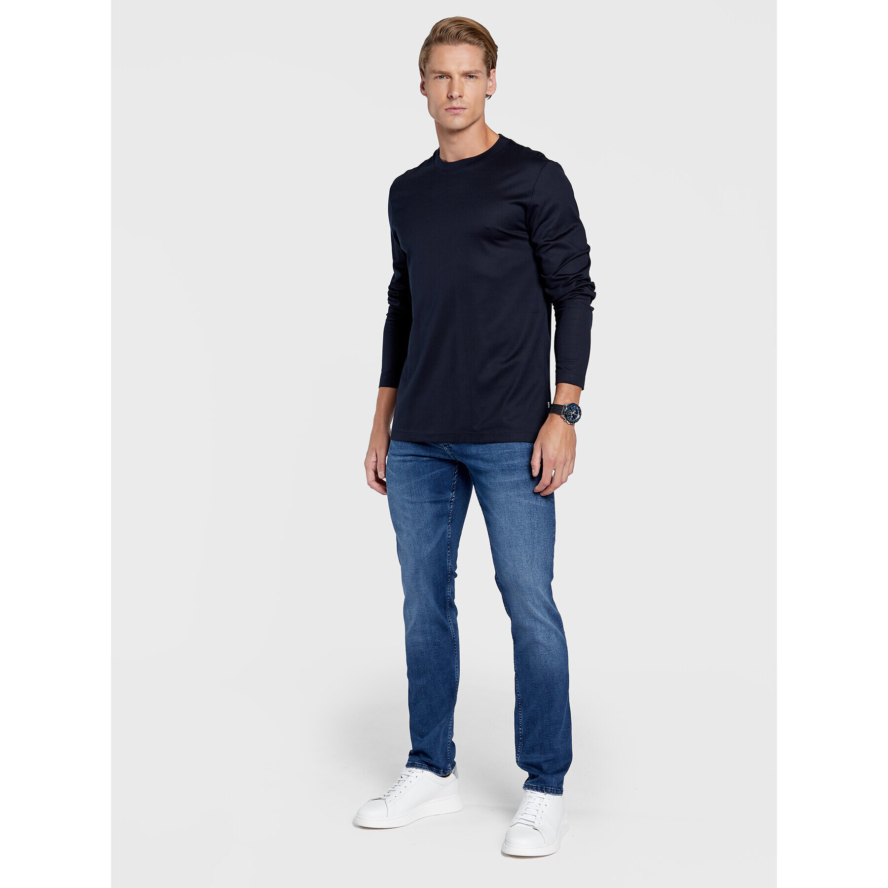 Boss Blugi Charleston4 50473007 Bleumarin Slim Fit - Pled.ro