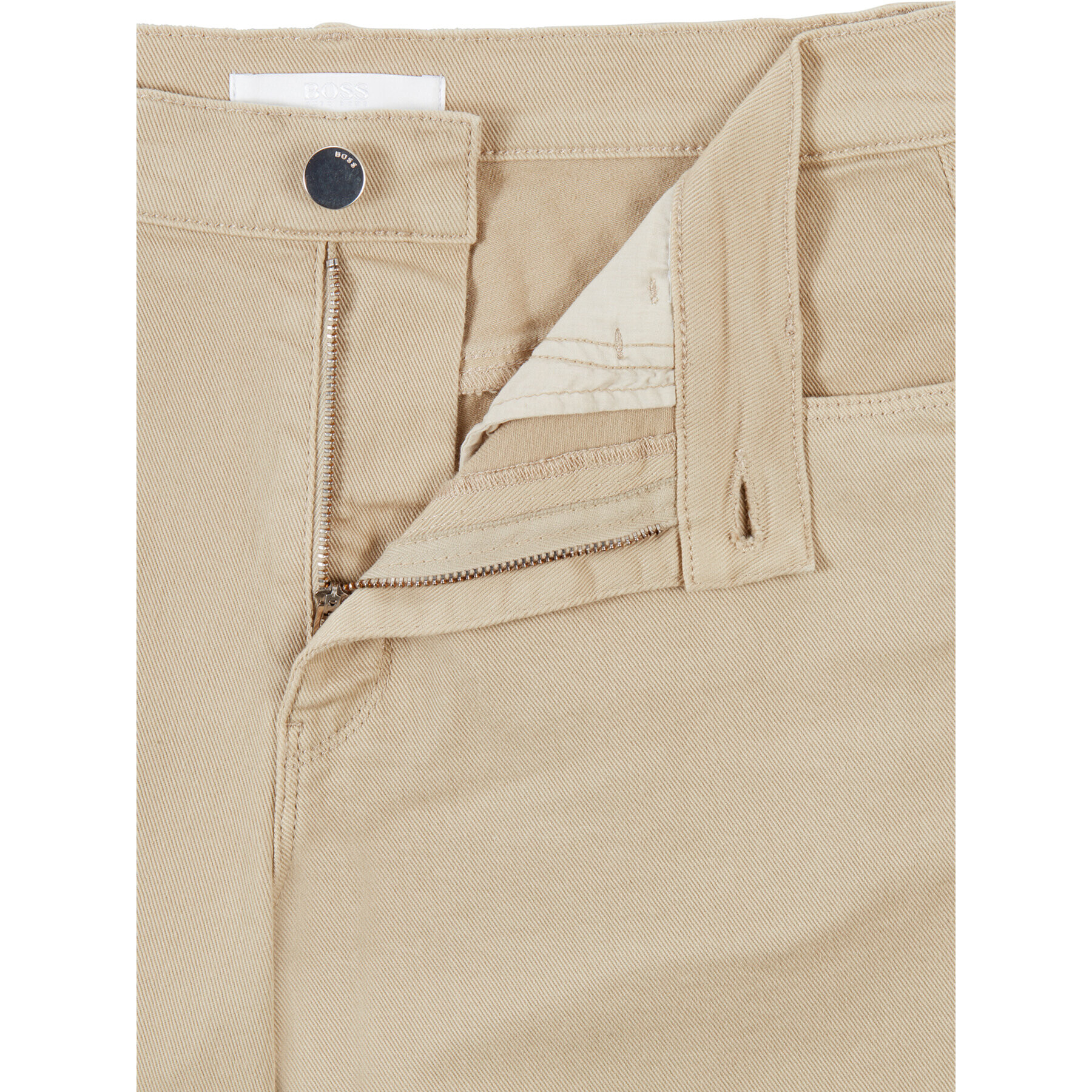 Boss Blugi Crop 3.0 Canvas 50450858 Bej Skinny Fit - Pled.ro