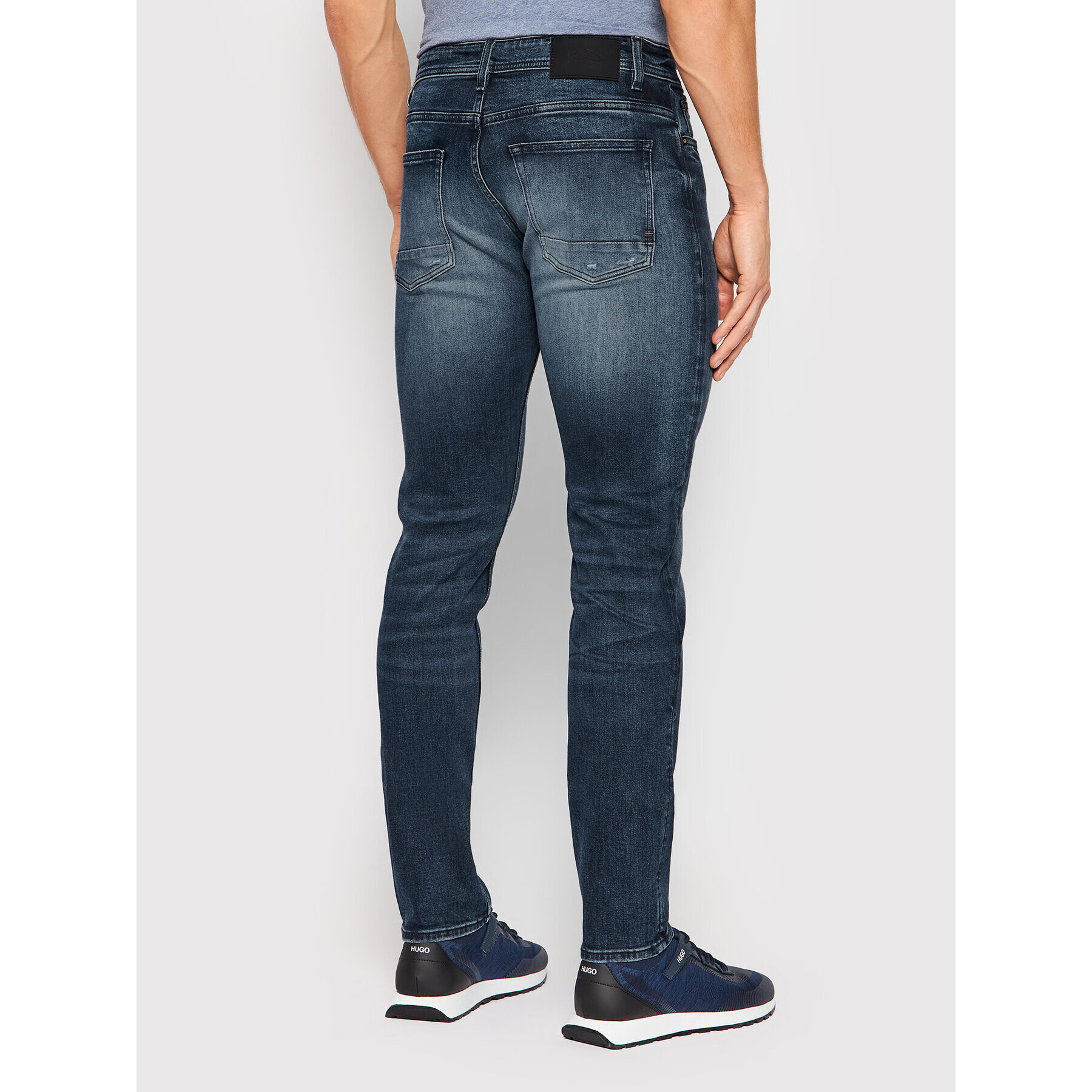 Boss Blugi Delaware 50463424 Bleumarin Slim Fit - Pled.ro