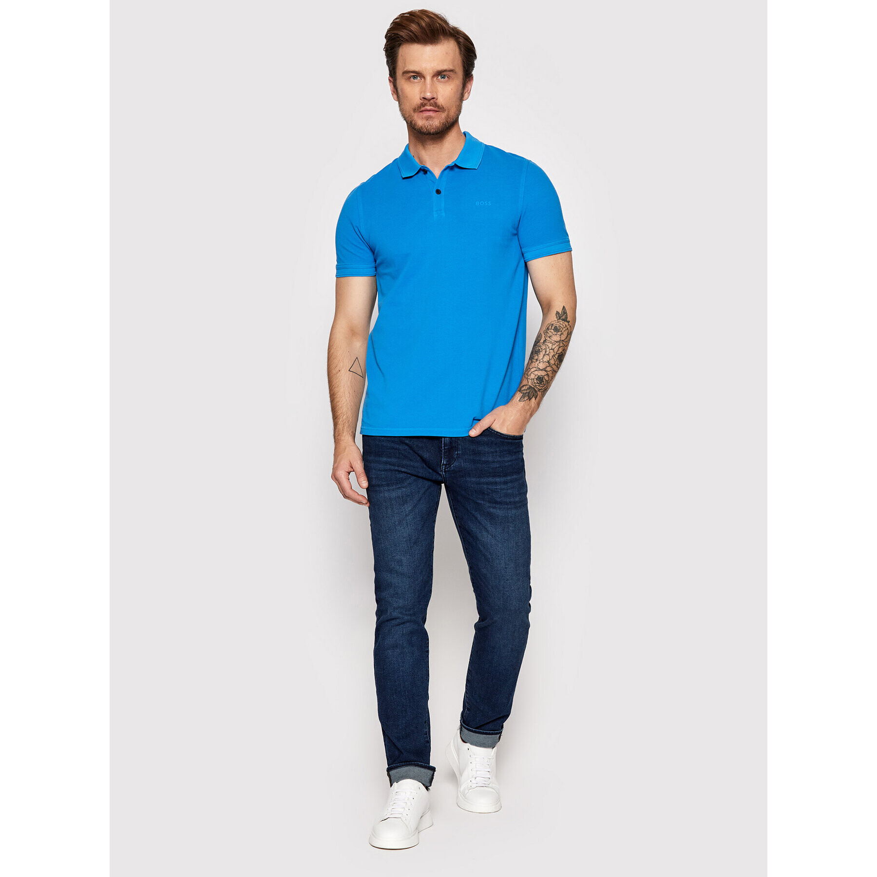 Boss Blugi Delaware3-1 50467360 Bleumarin Slim Fit - Pled.ro