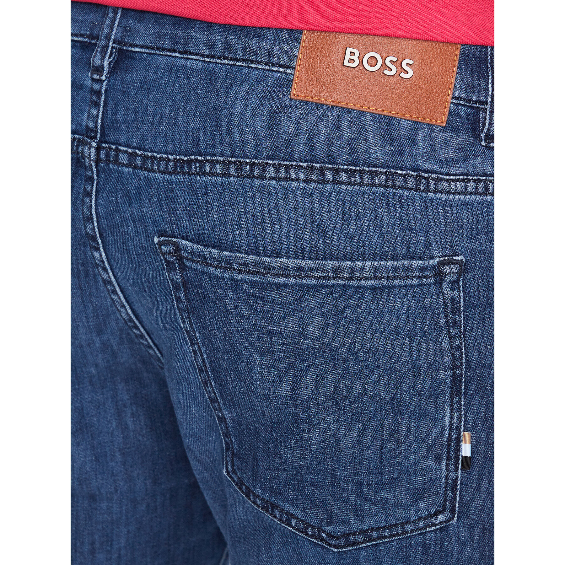 Boss Blugi Delaware3-1 50488485 Bleumarin Slim Fit - Pled.ro