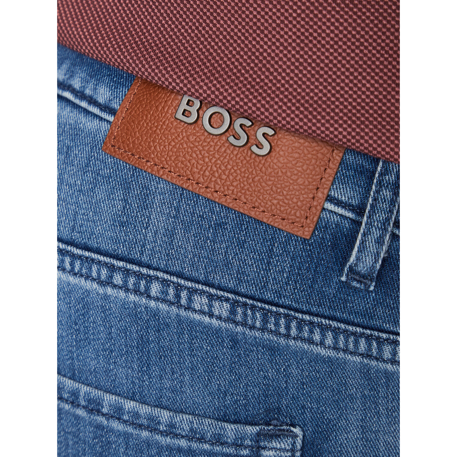 Boss Blugi Delaware3-1 50488494 Albastru Slim Fit - Pled.ro