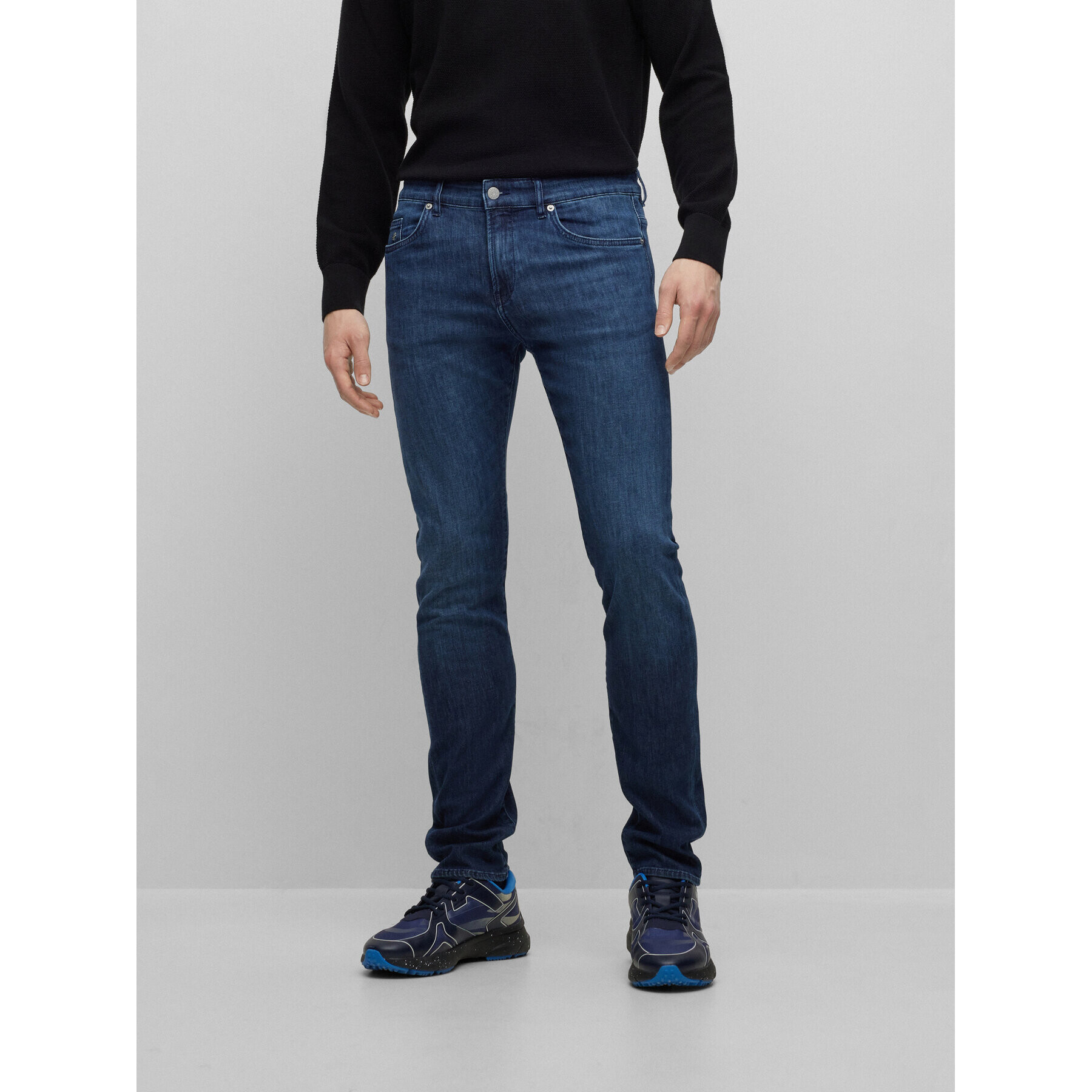 Boss Blugi Delaware3-1 50496188 Bleumarin Slim Fit - Pled.ro