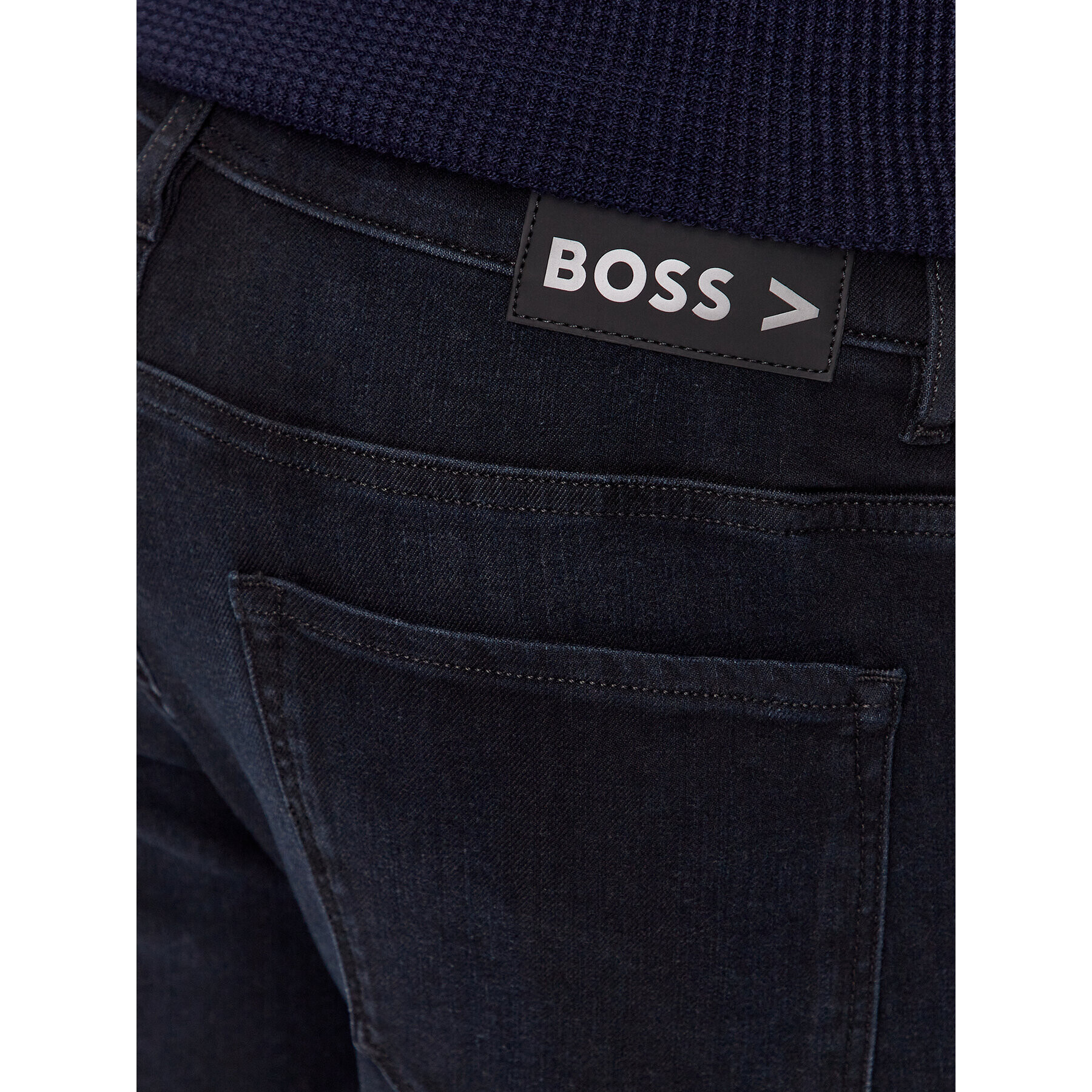 Boss Blugi Delaware3-1 50501078 Negru Slim Fit - Pled.ro