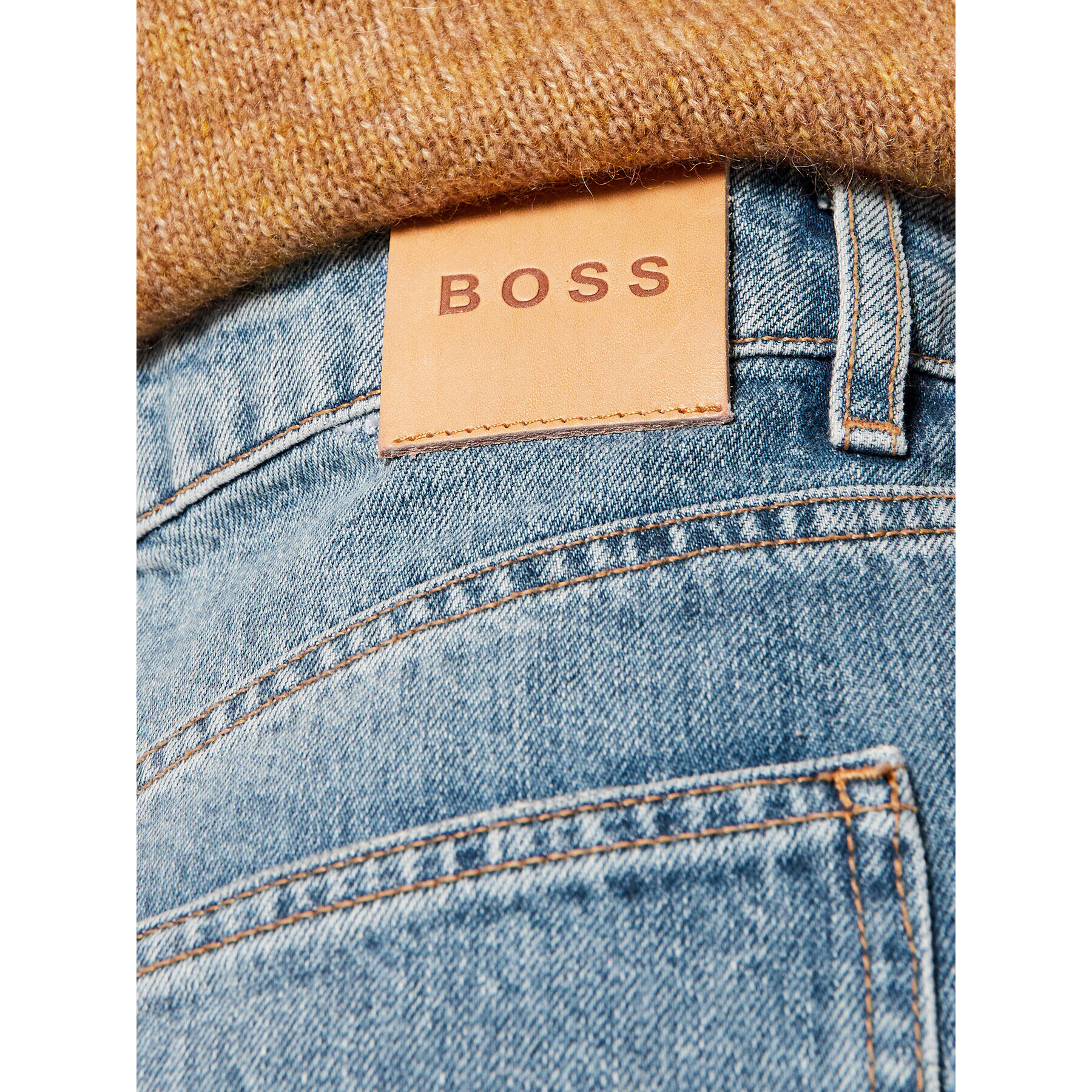 Boss Blugi Modern Mom 2.0 50457320 Albastru Regular Fit - Pled.ro