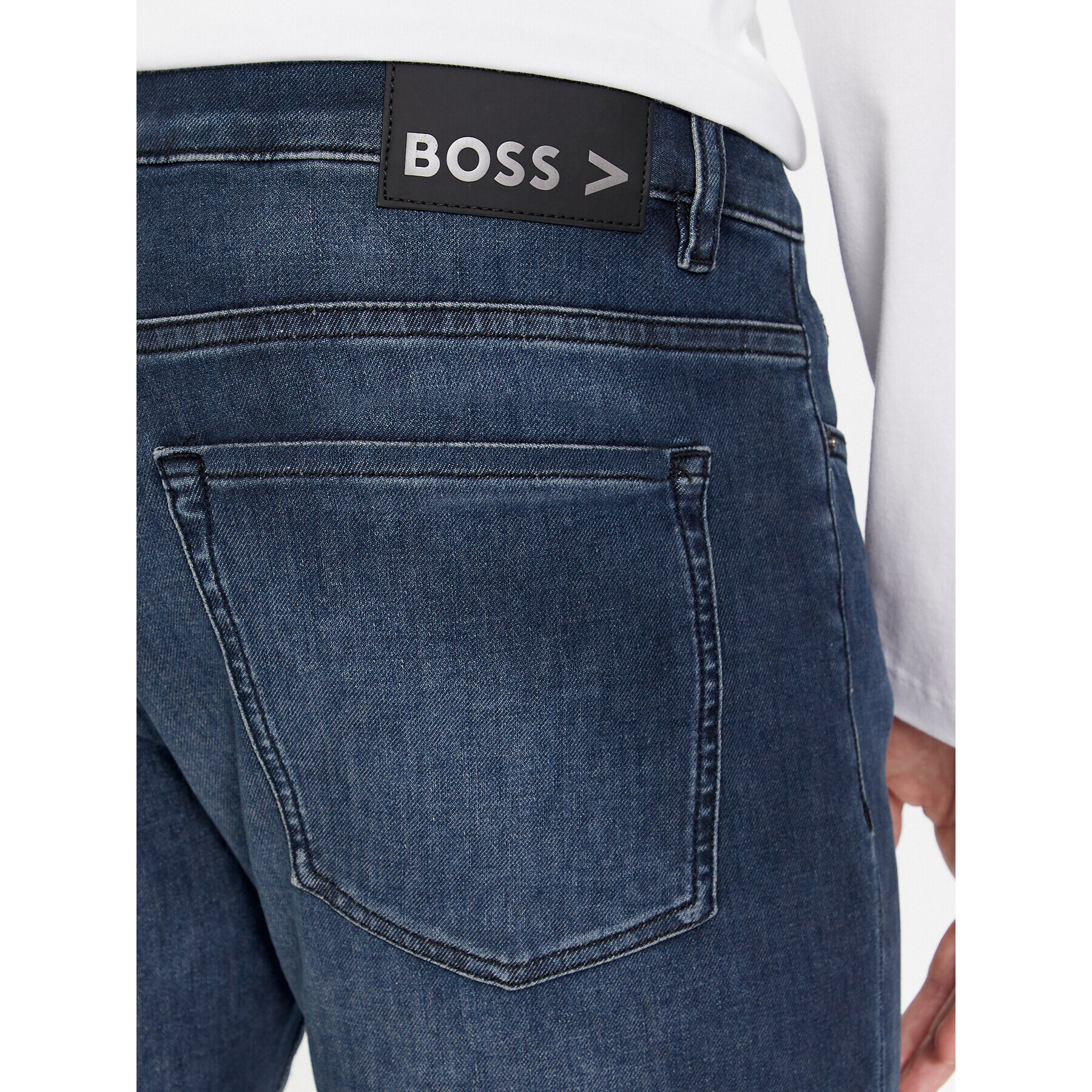 Boss Blugi P-Delaware 3-1 50508121 Albastru Slim Fit - Pled.ro