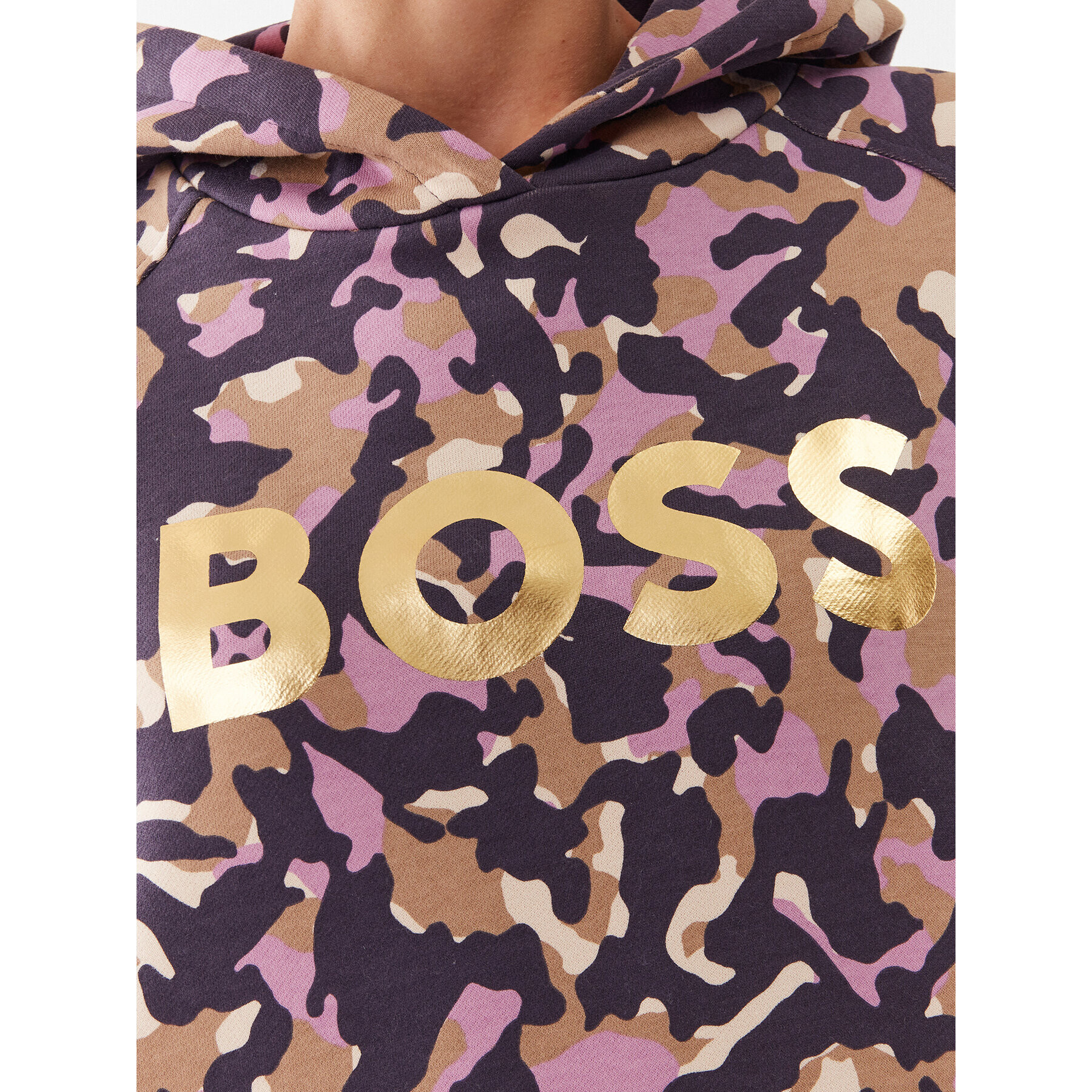 Boss Bluză 50464484 Colorat Relaxed Fit - Pled.ro