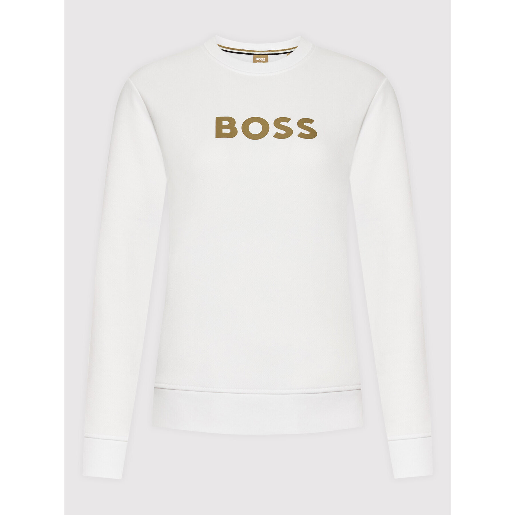 Boss Bluză 50468357 Alb Regular Fit - Pled.ro