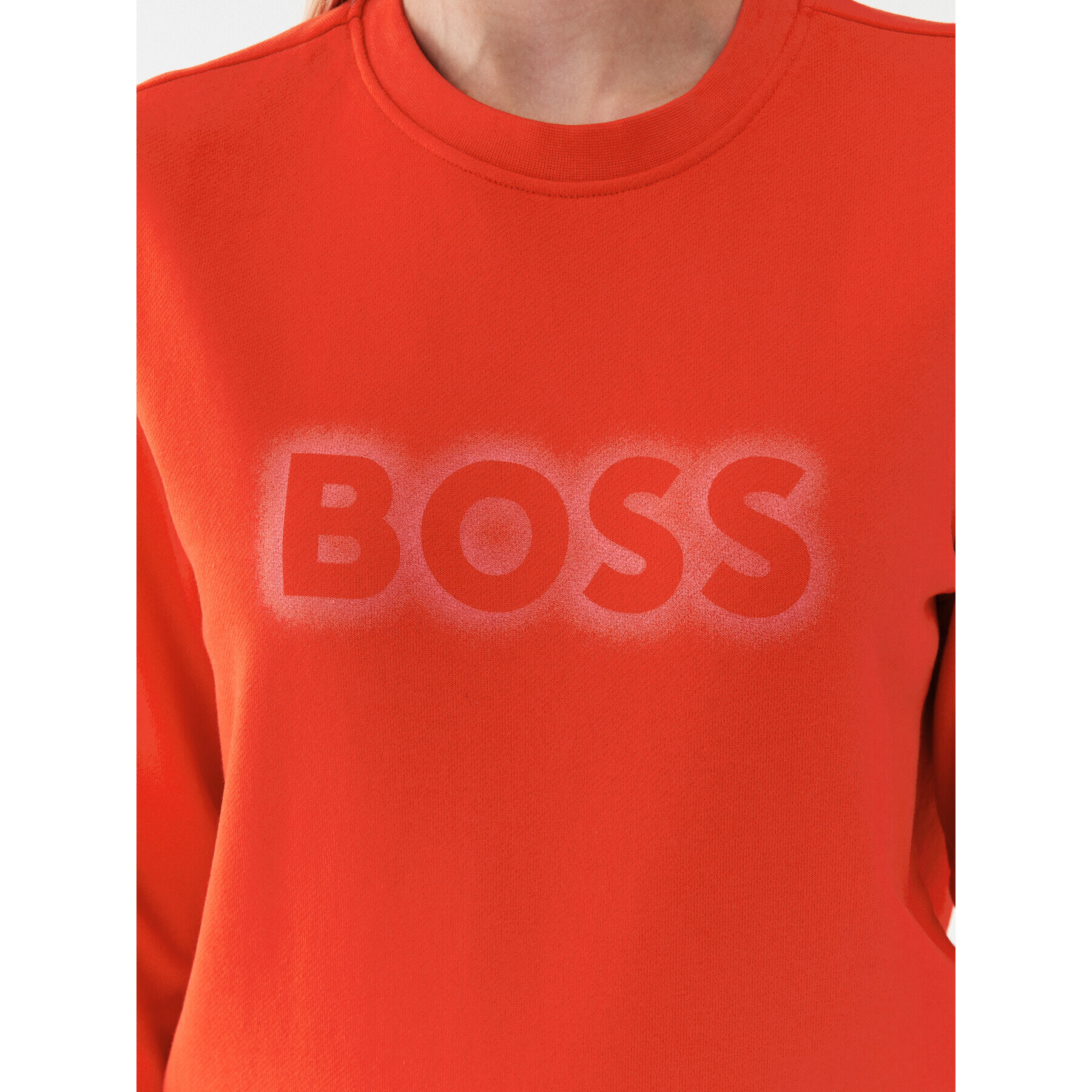 Boss Bluză 50468357 Portocaliu Regular Fit - Pled.ro