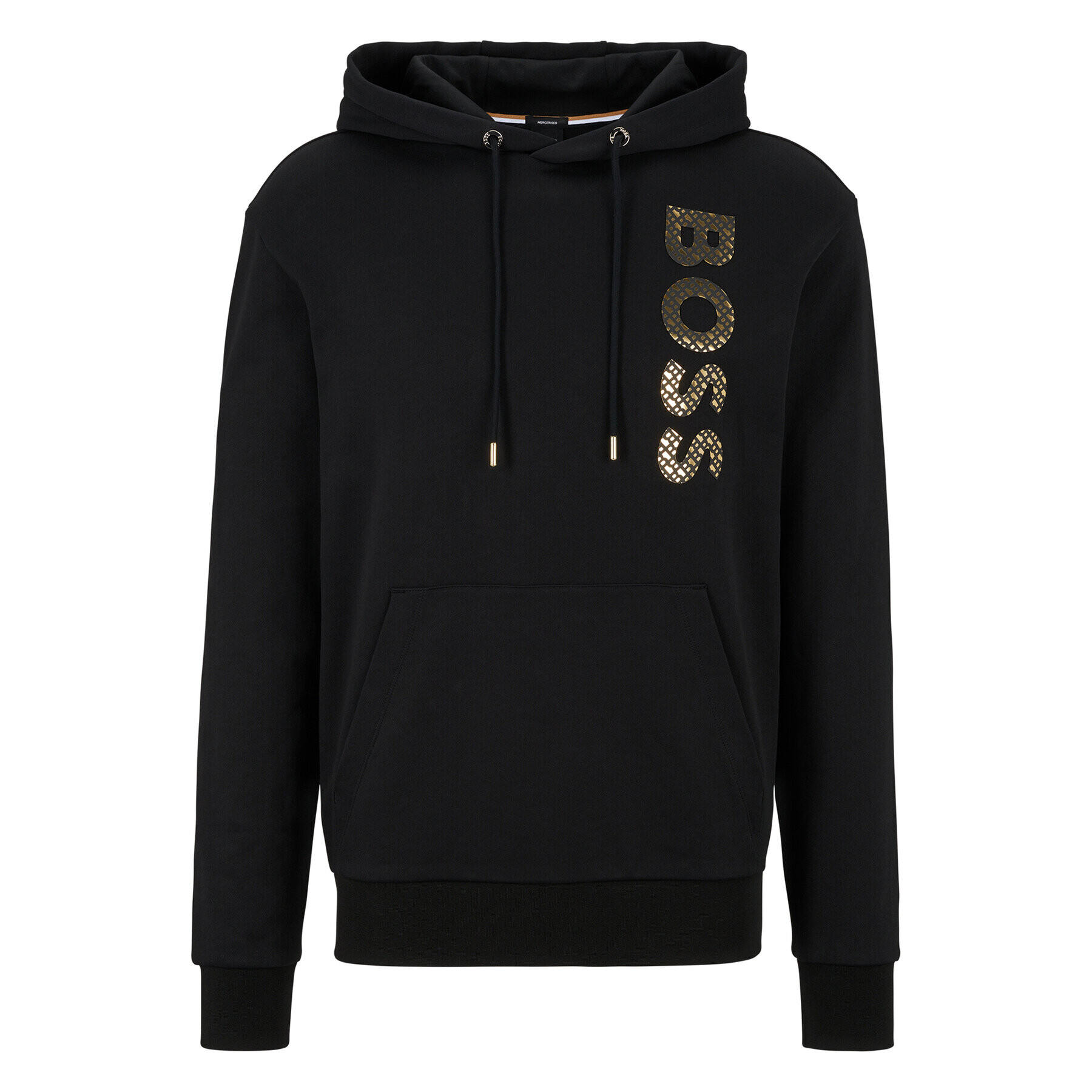 Boss Bluză 50481746 Negru Regular Fit - Pled.ro