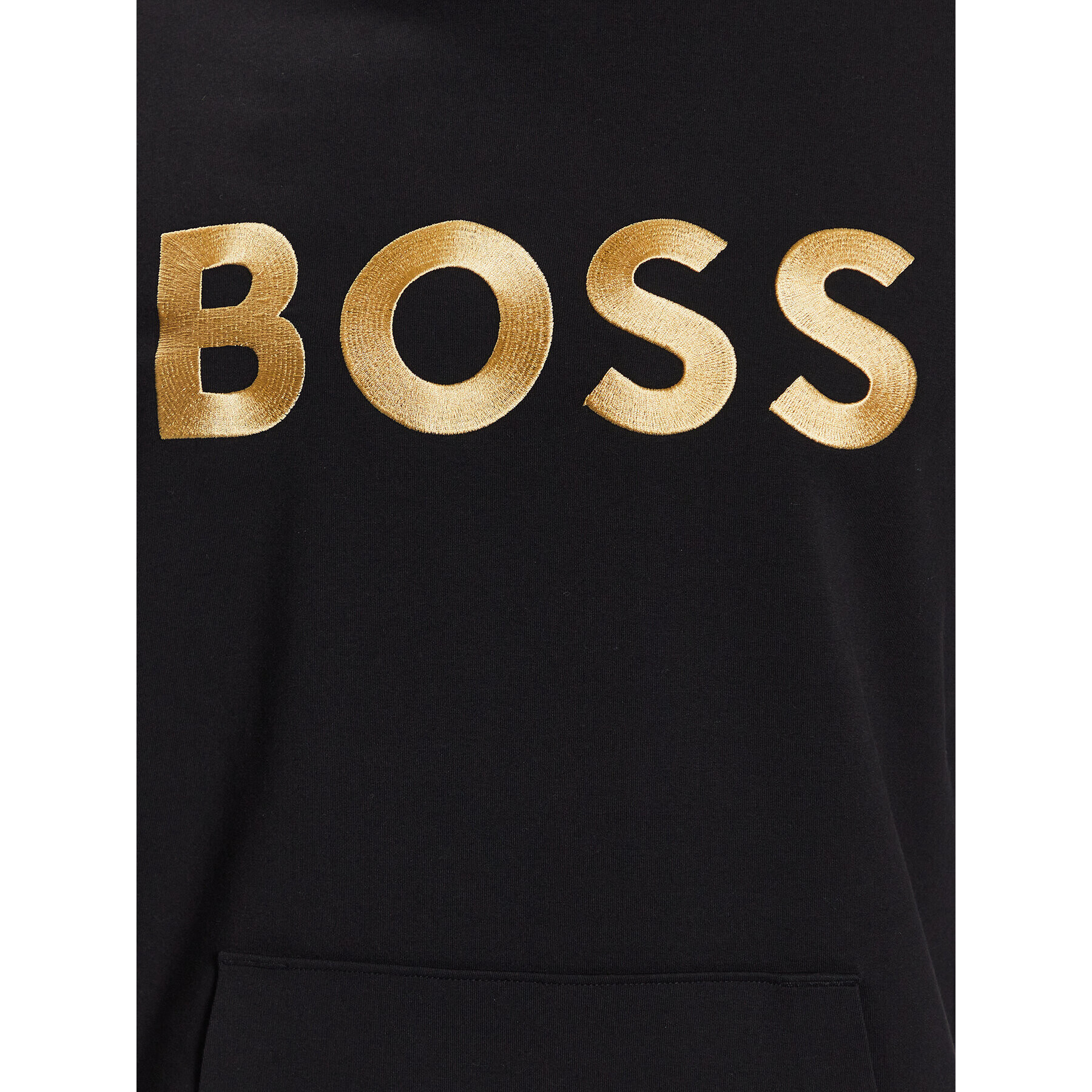 Boss Bluză 50482887 Negru Relaxed Fit - Pled.ro