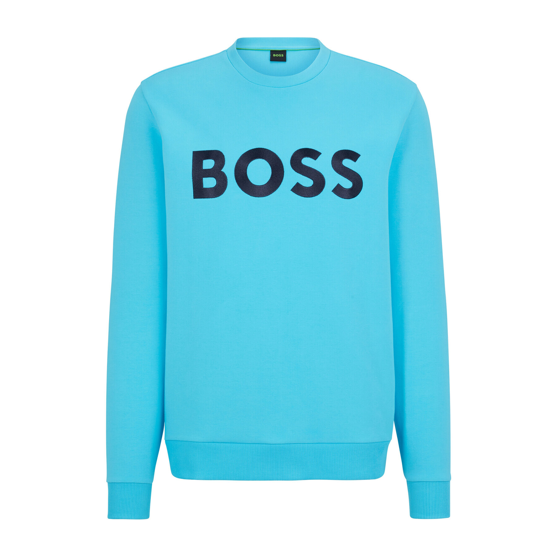 Boss Bluză 50482898 Albastru Relaxed Fit - Pled.ro