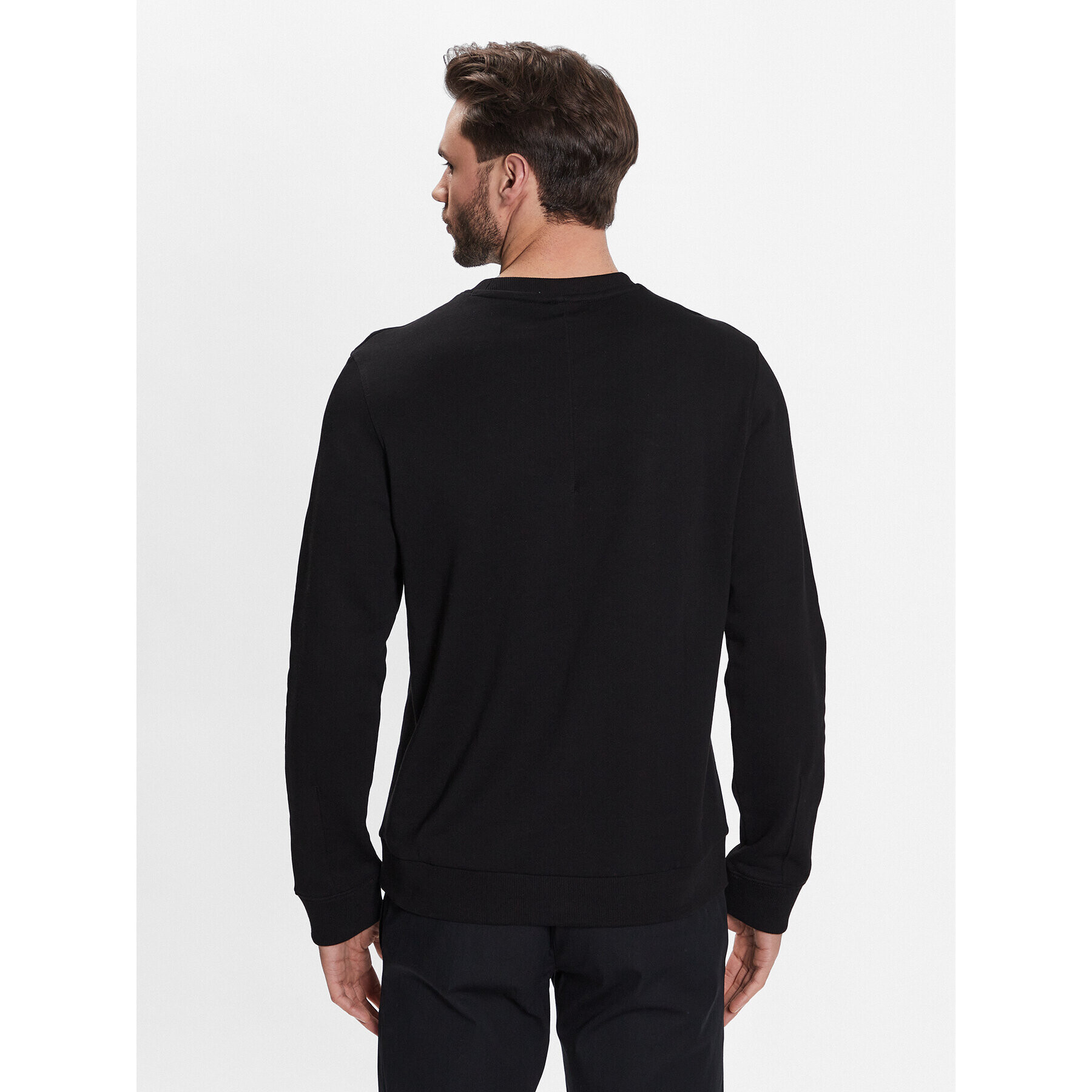 Boss Bluză 50483018 Negru Regular Fit - Pled.ro