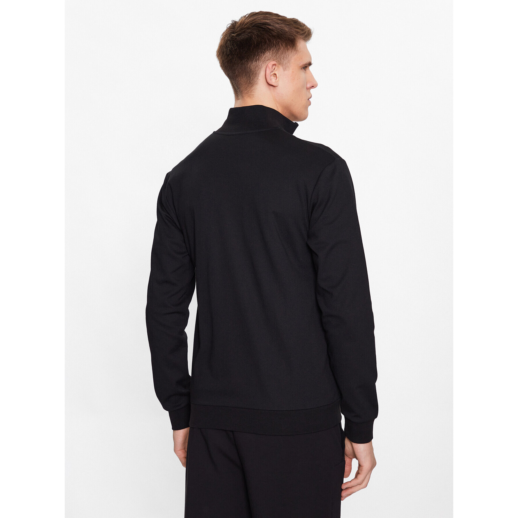 Boss Bluză 50485947 Negru Regular Fit - Pled.ro