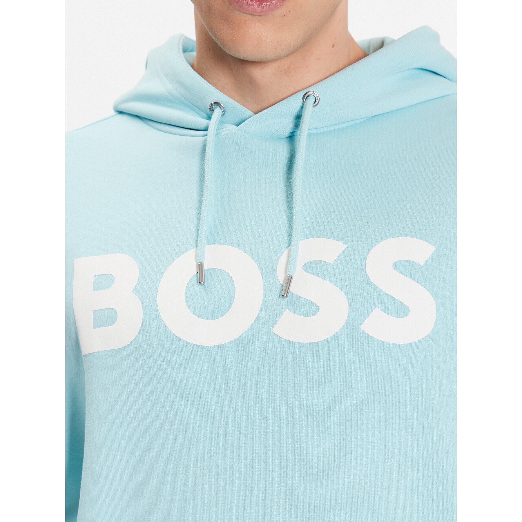 Boss Bluză 50487134 Albastru Regular Fit - Pled.ro